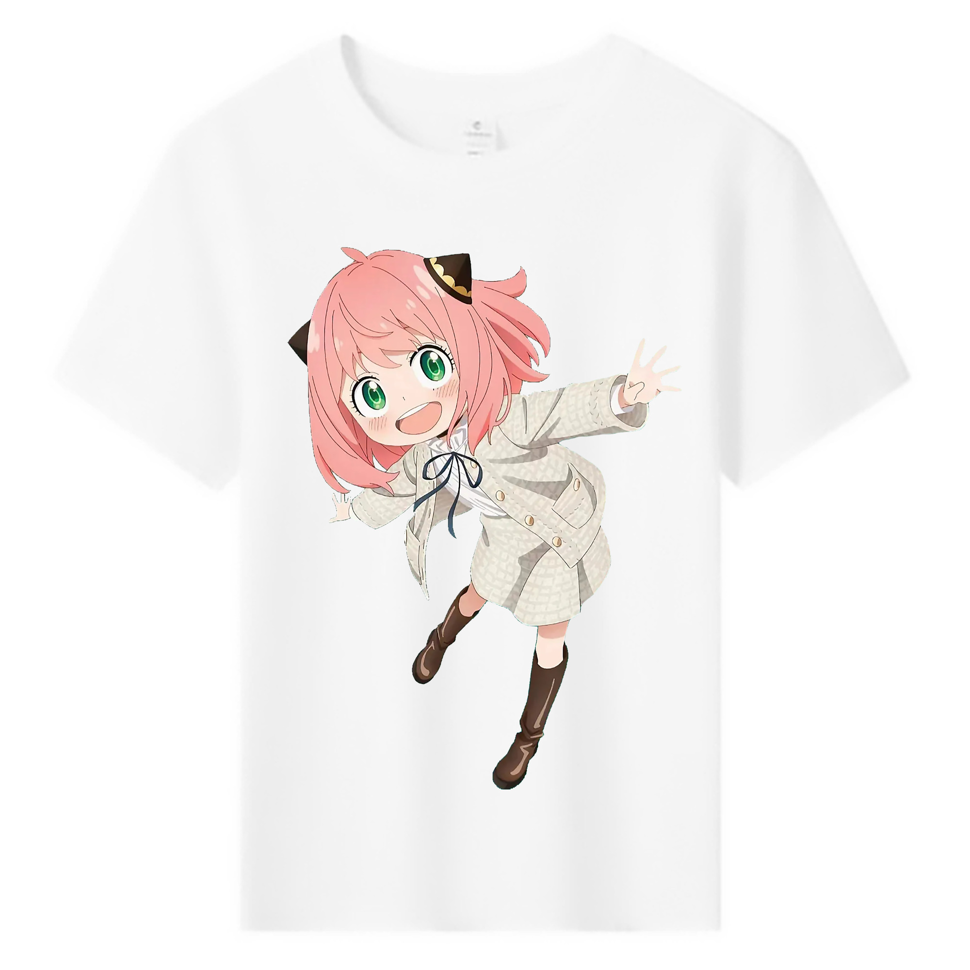（画像用） SPY×FAMILY间谍家家酒 綿100％キッズTシャツ（フロントプリント）