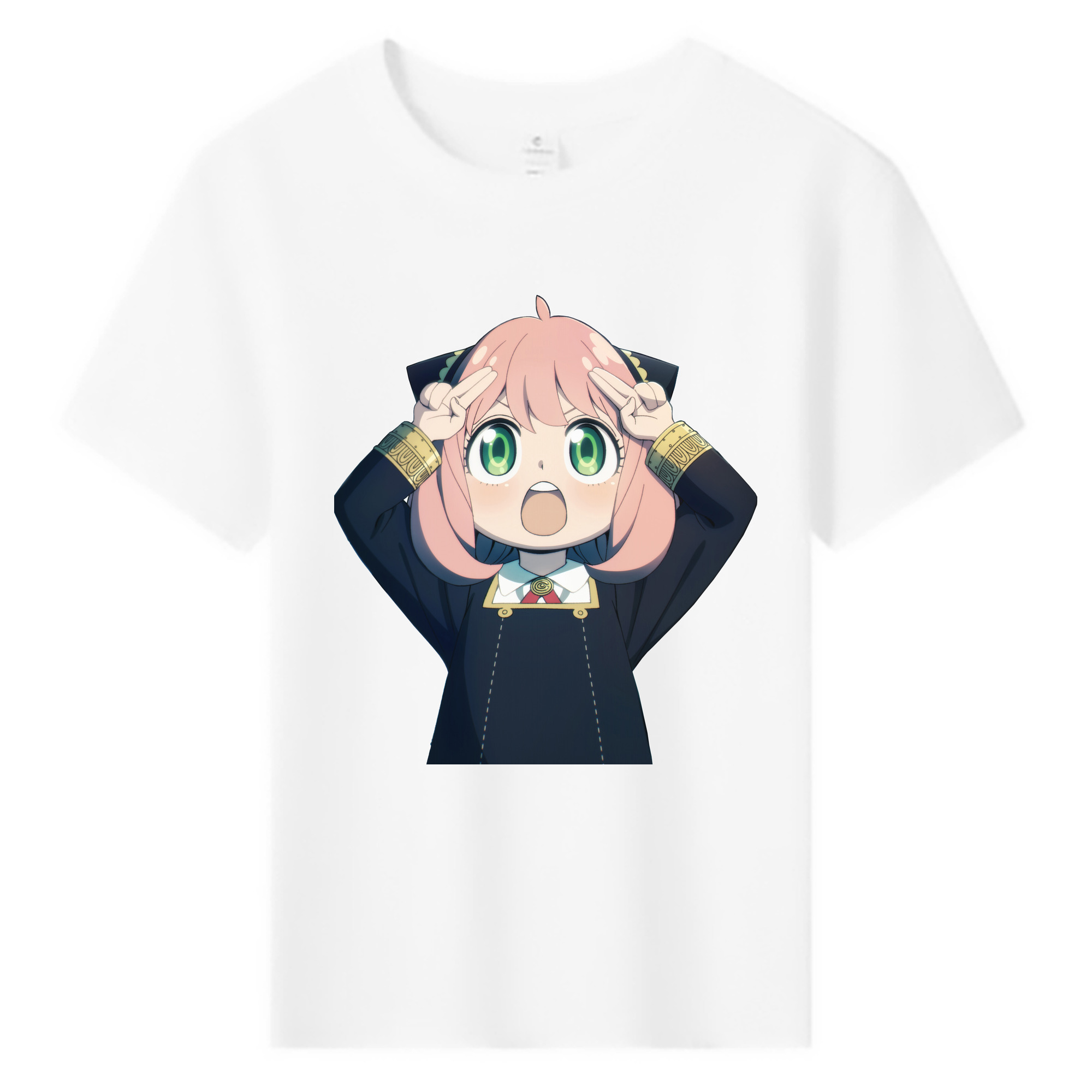 （画像用） SPY×FAMILY间谍家家酒 綿100％キッズTシャツ（フロントプリント）