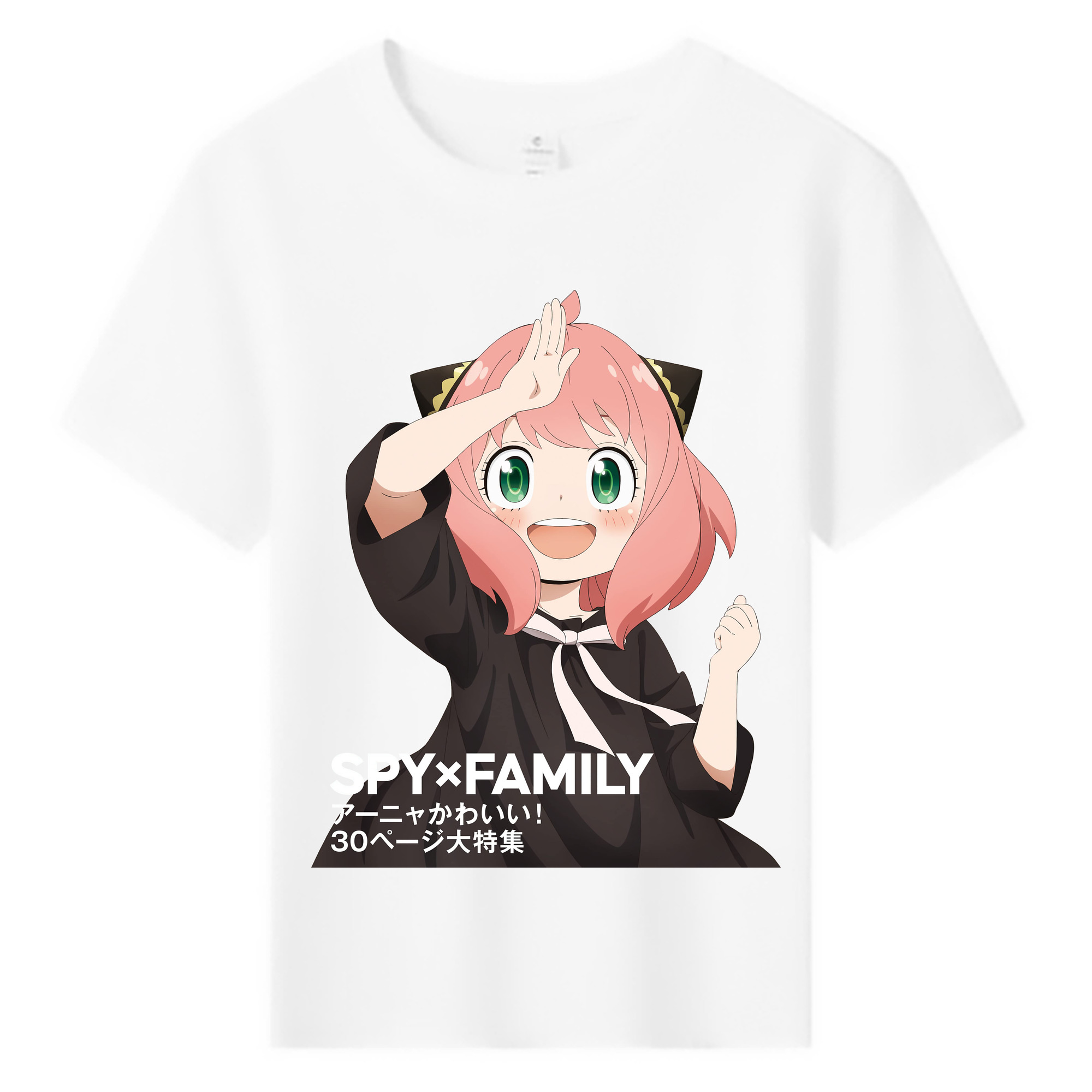 （画像用） SPY×FAMILY间谍家家酒 綿100％キッズTシャツ（フロントプリント）