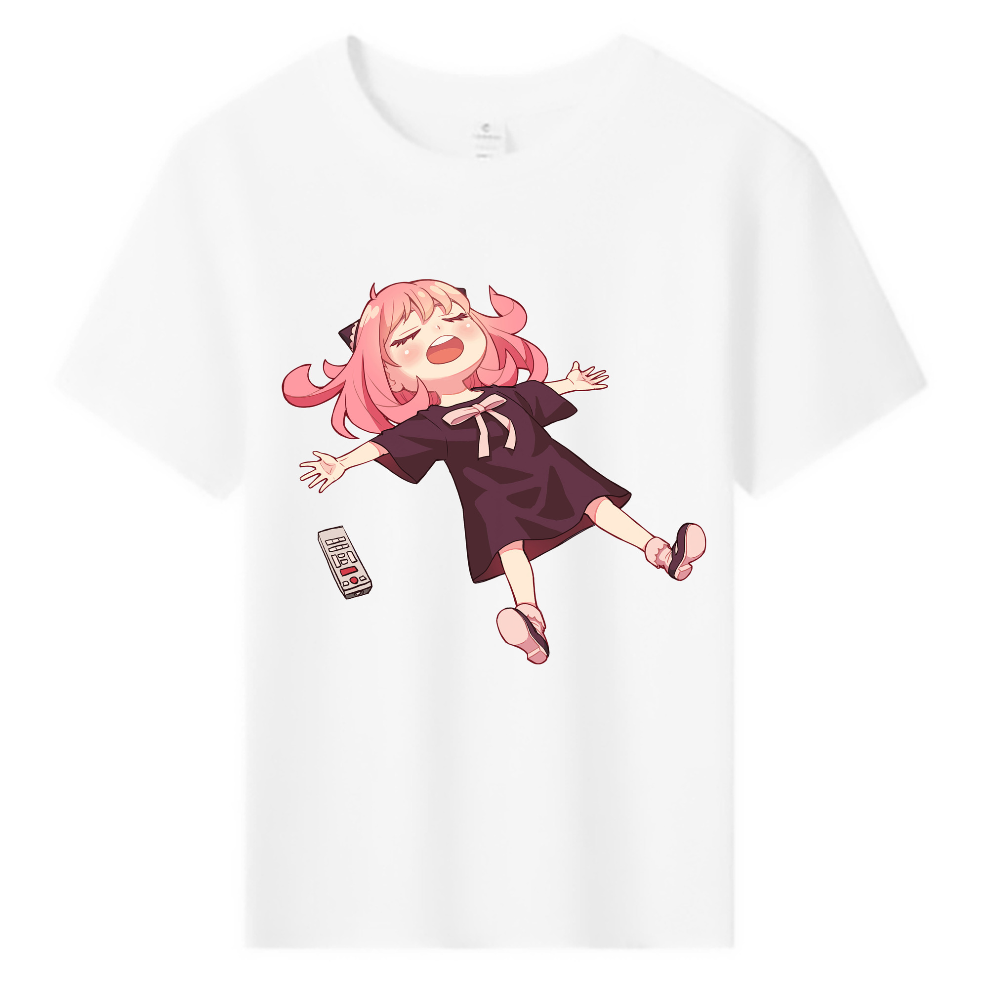 （画像用） SPY×FAMILY间谍家家酒 綿100％キッズTシャツ（フロントプリント）