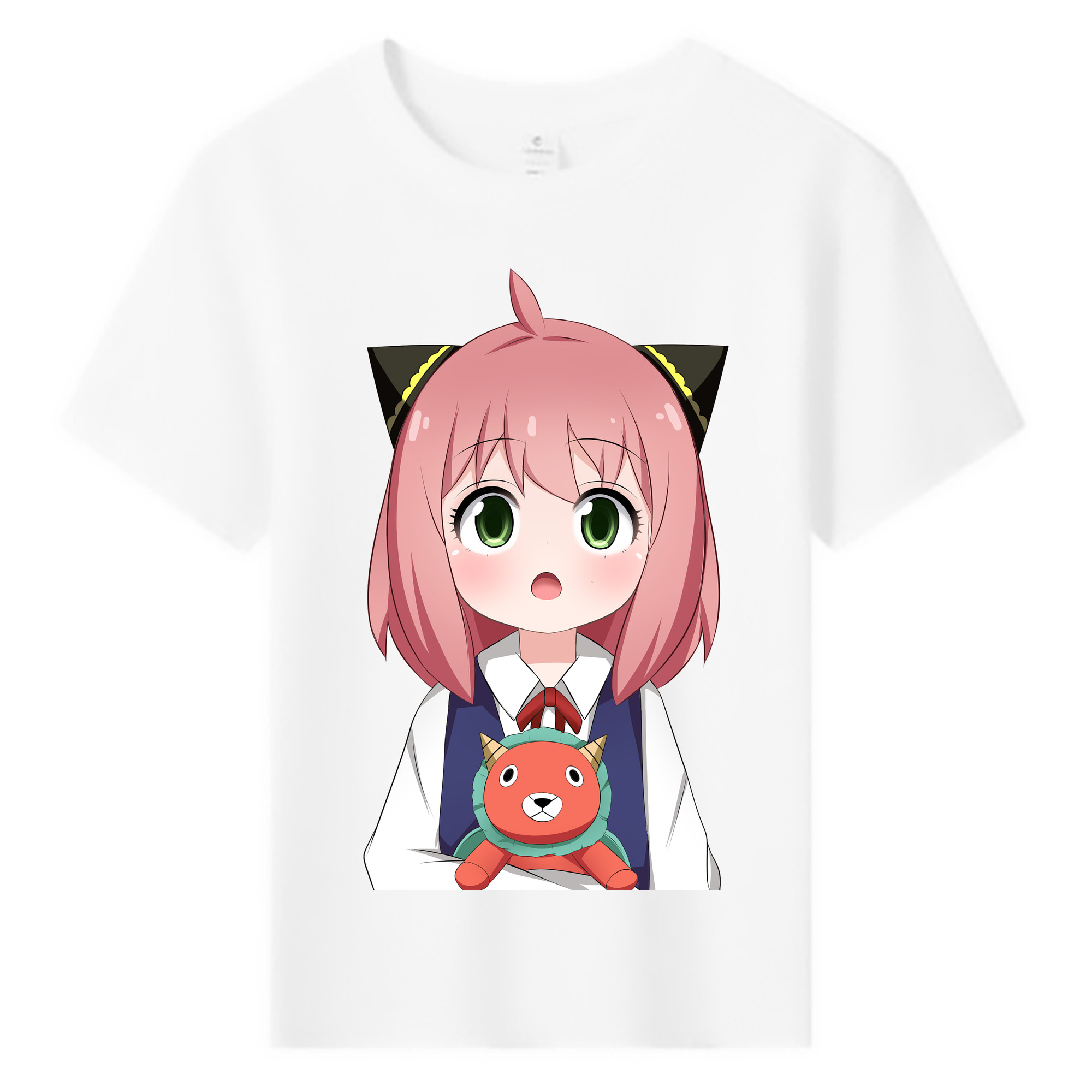 （画像用） SPY×FAMILY间谍家家酒 綿100％キッズTシャツ（フロントプリント）