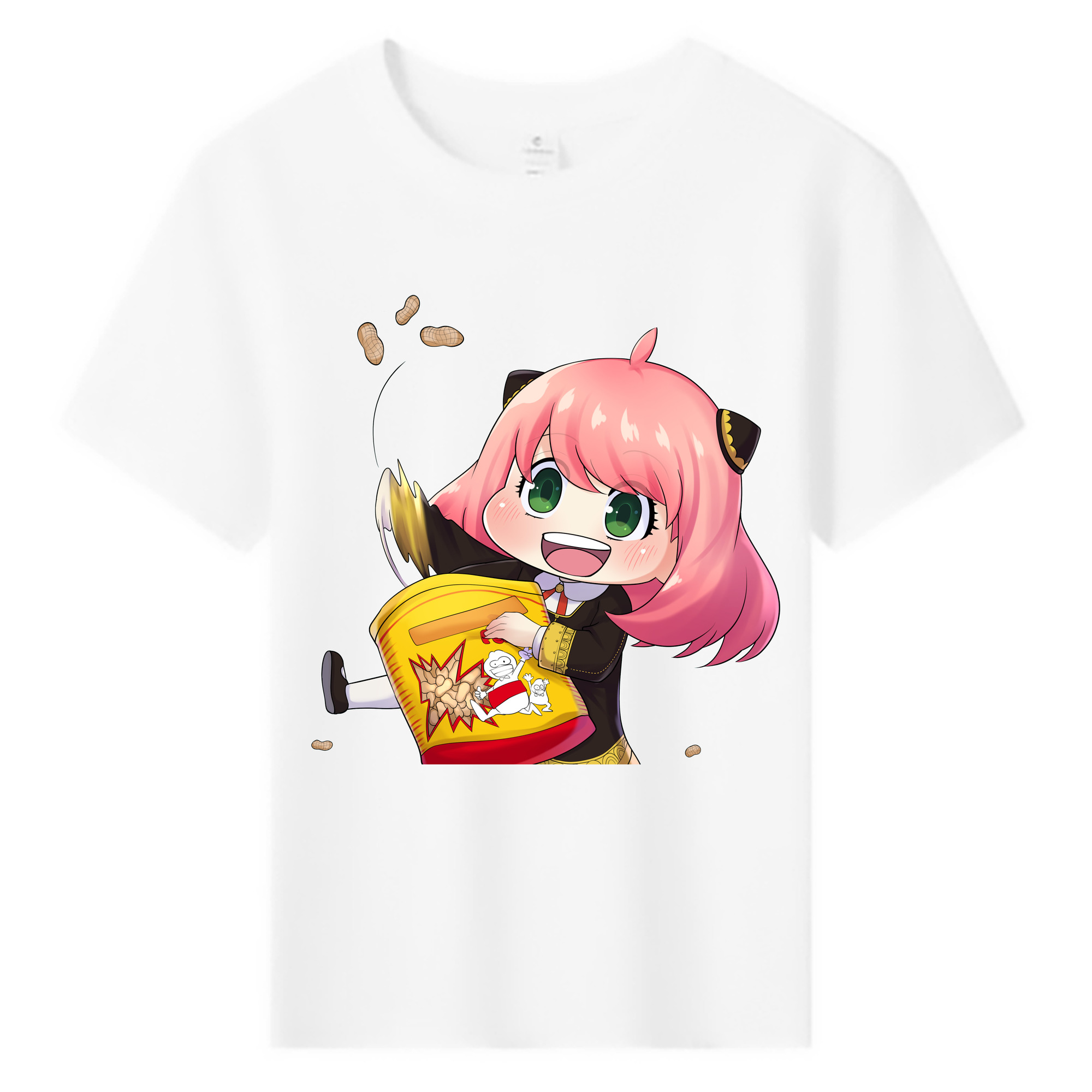 （画像用） SPY×FAMILY间谍家家酒 綿100％キッズTシャツ（フロントプリント）