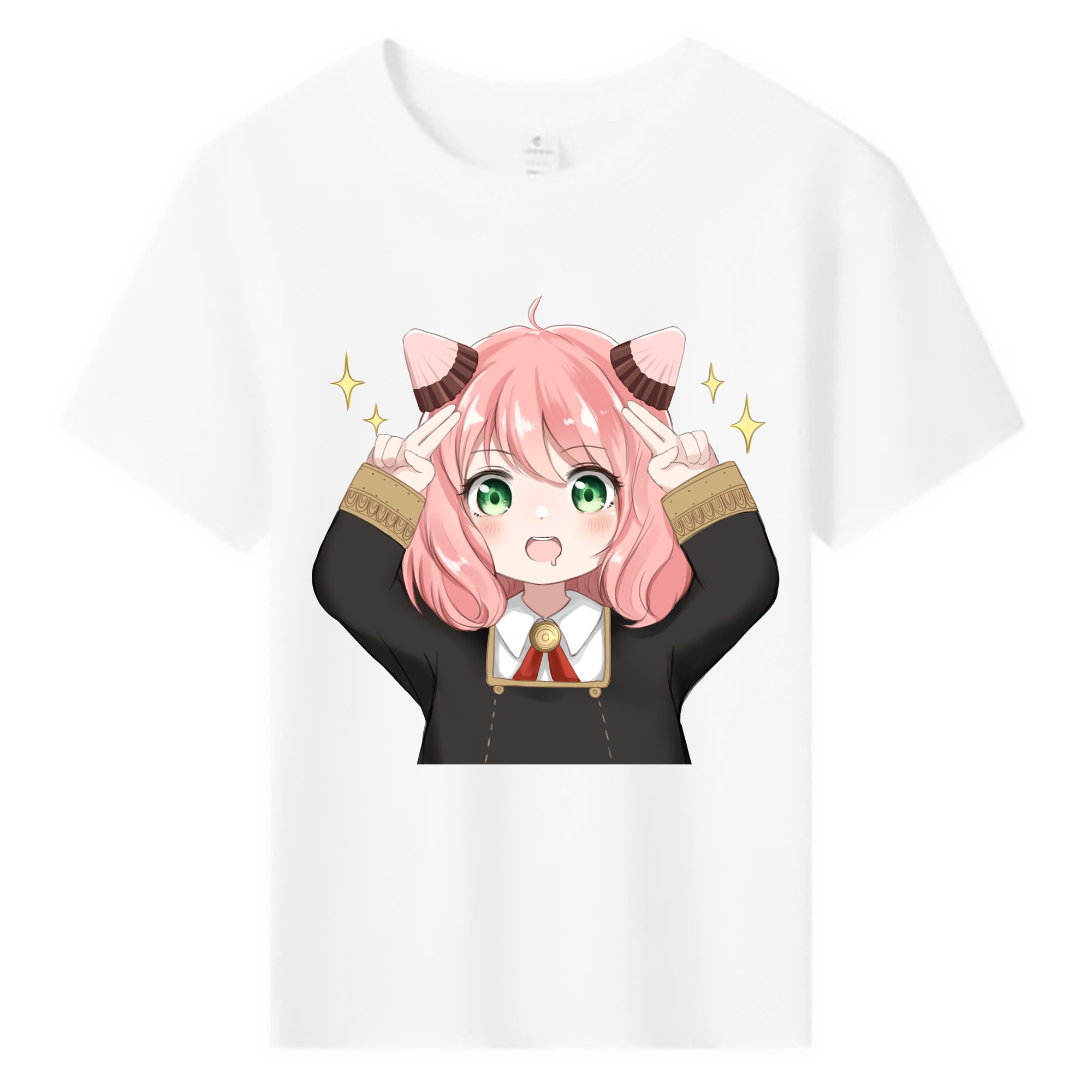 （画像用） SPY×FAMILY间谍家家酒 綿100％キッズTシャツ（フロントプリント）