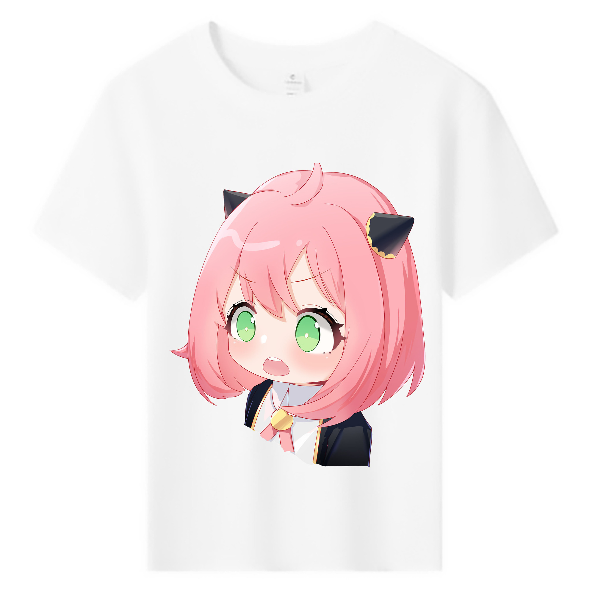 （画像用） SPY×FAMILY间谍家家酒 綿100％キッズTシャツ（フロントプリント）