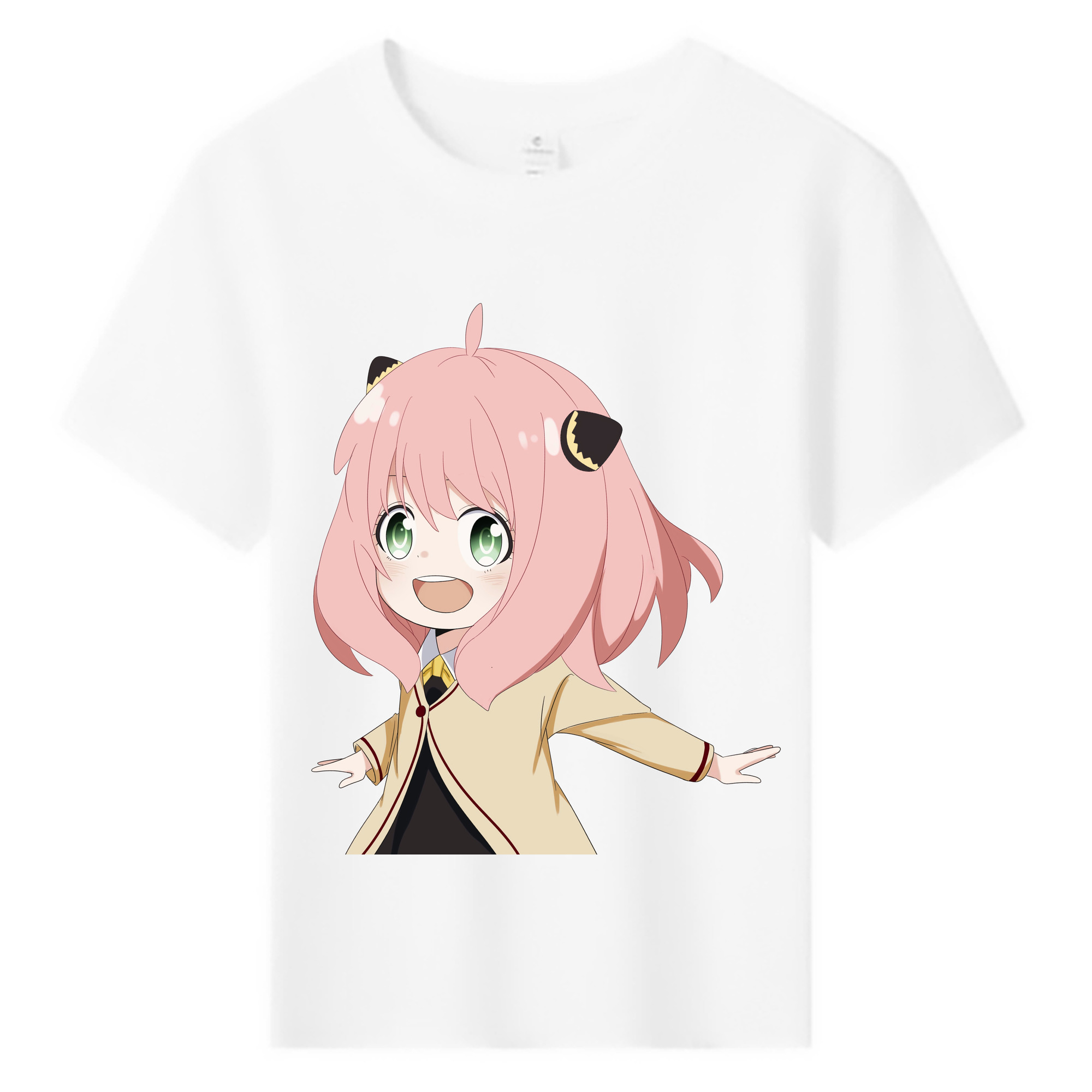 （画像用） SPY×FAMILY间谍家家酒 綿100％キッズTシャツ（フロントプリント）