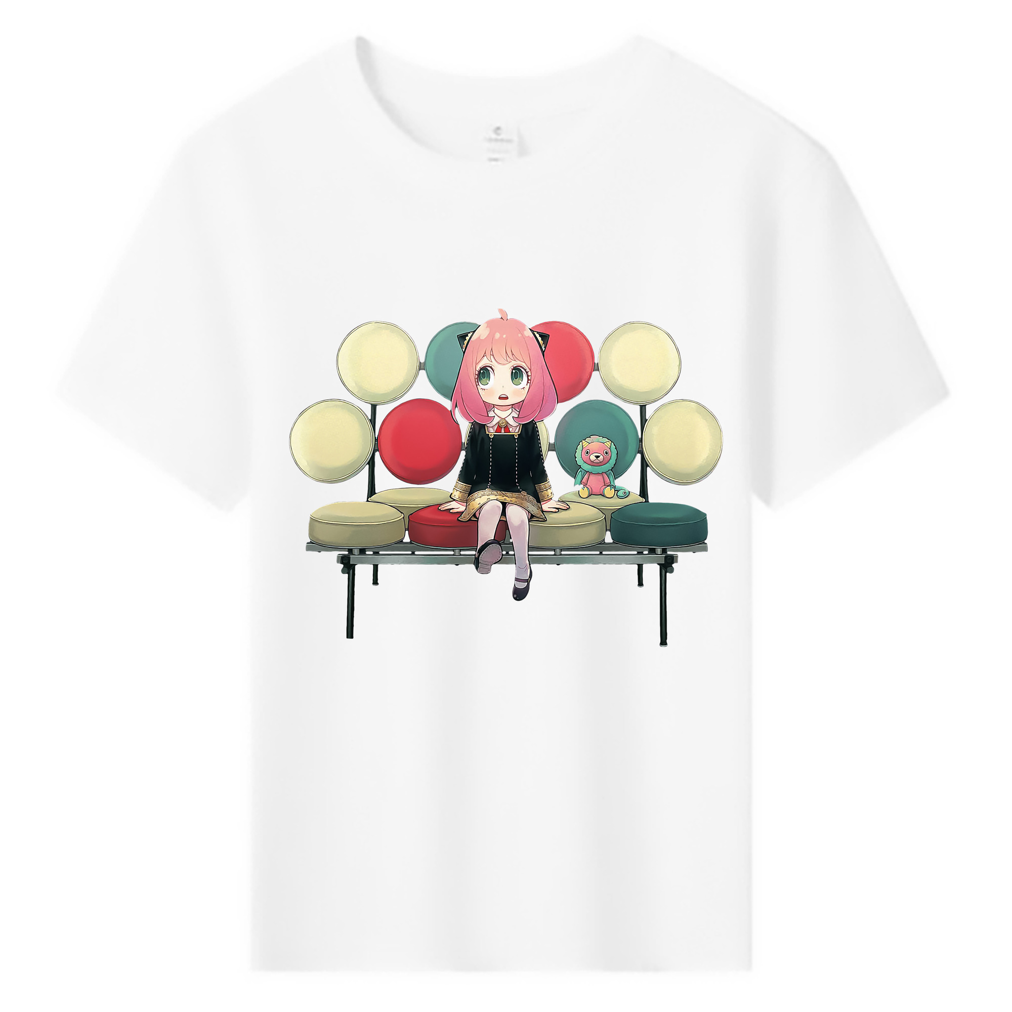（画像用） SPY×FAMILY间谍家家酒 綿100％キッズTシャツ（フロントプリント）