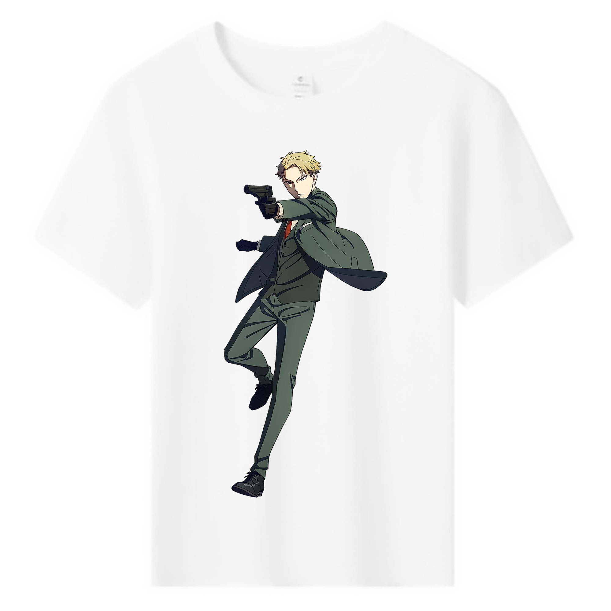 （画像用） SPY×FAMILY间谍家家酒 綿100％キッズTシャツ（フロントプリント）