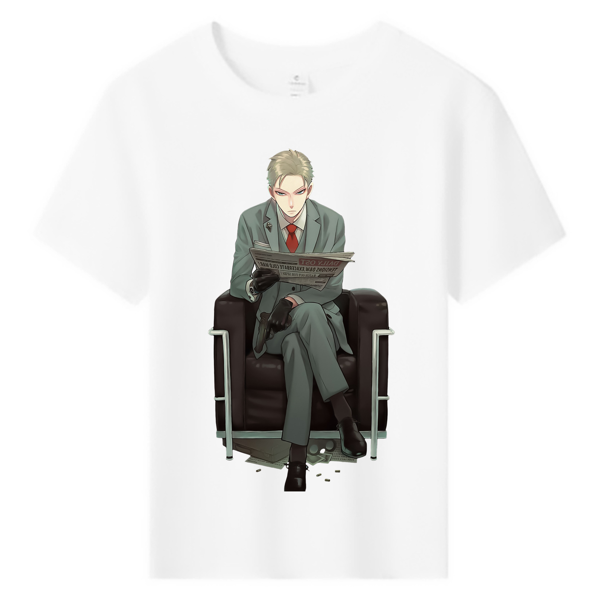 （画像用） SPY×FAMILY间谍家家酒 綿100％キッズTシャツ（フロントプリント）