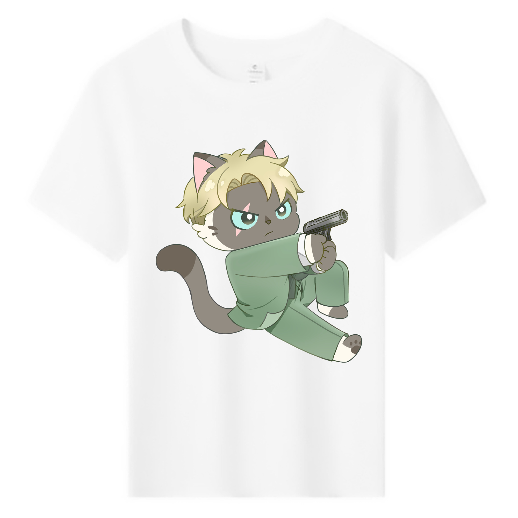 （画像用） SPY×FAMILY间谍家家酒 綿100％キッズTシャツ（フロントプリント）