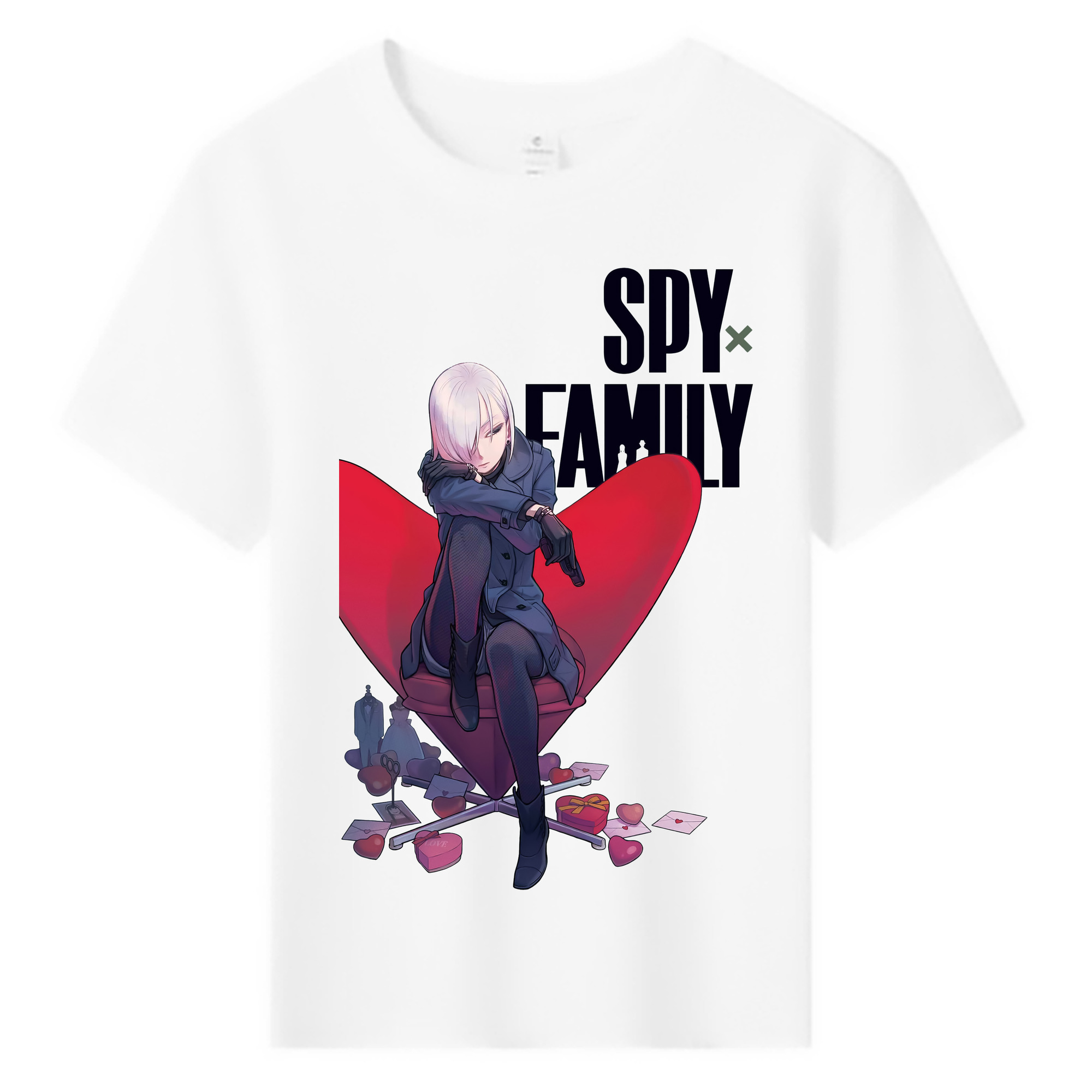 （画像用） SPY×FAMILY间谍家家酒 綿100％キッズTシャツ（フロントプリント）