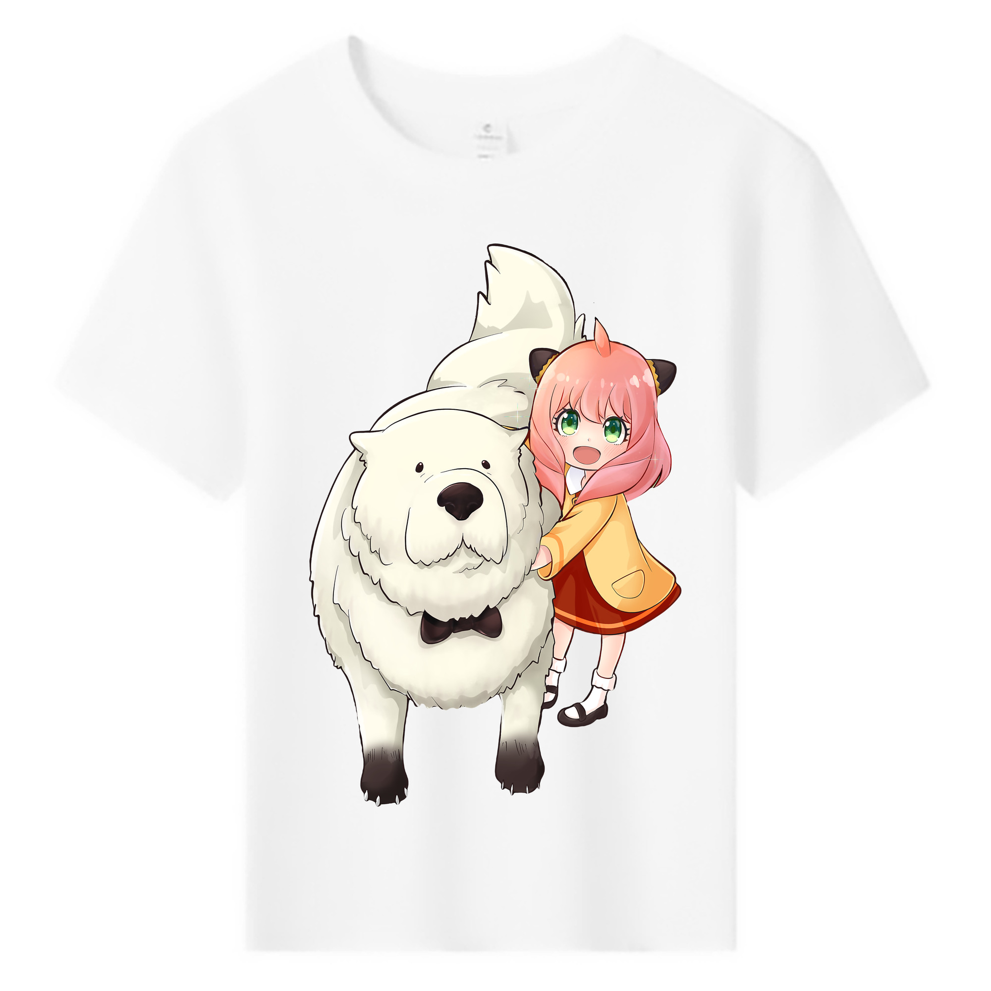 （画像用） SPY×FAMILY间谍家家酒 綿100％キッズTシャツ（フロントプリント）