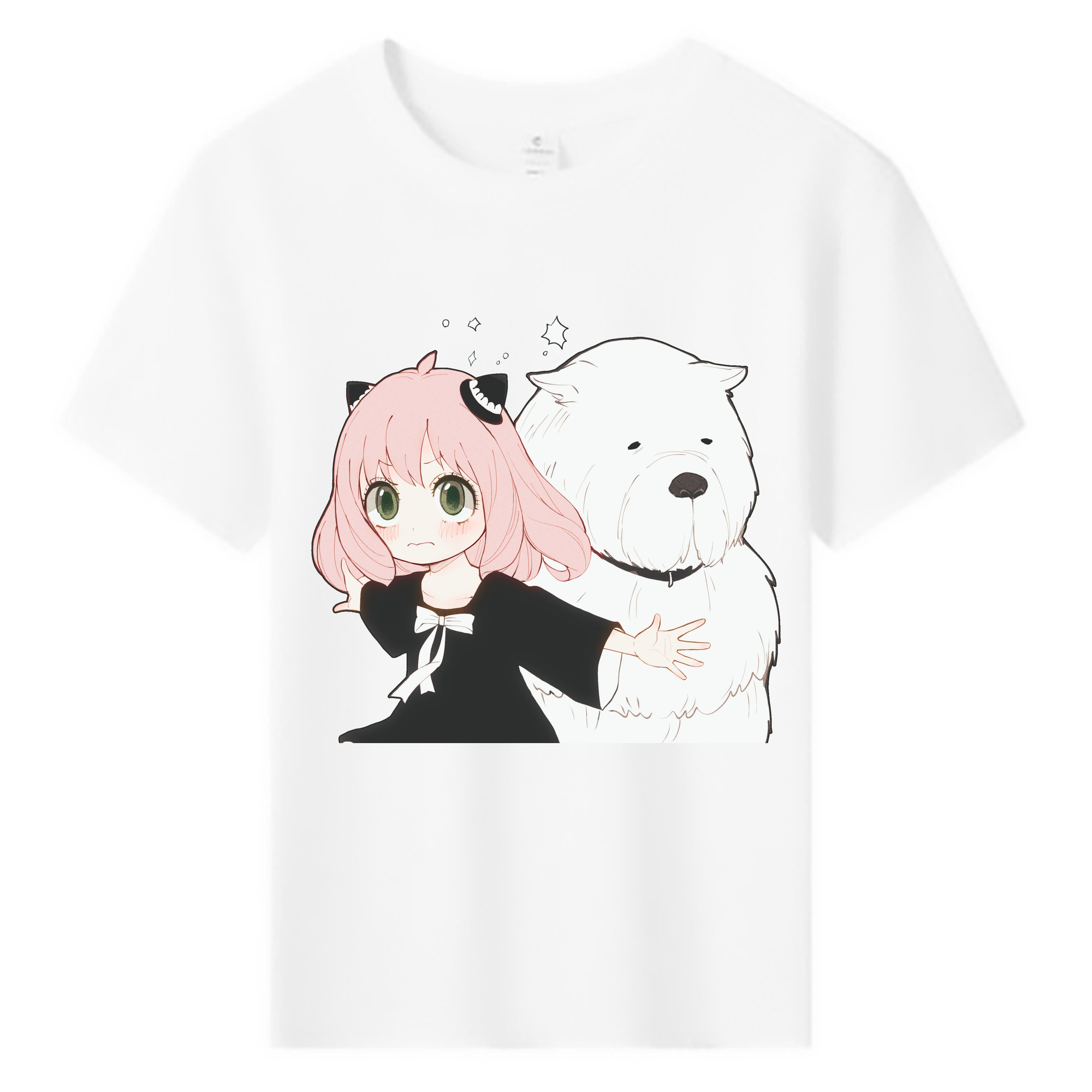 （画像用） SPY×FAMILY间谍家家酒 綿100％キッズTシャツ（フロントプリント）