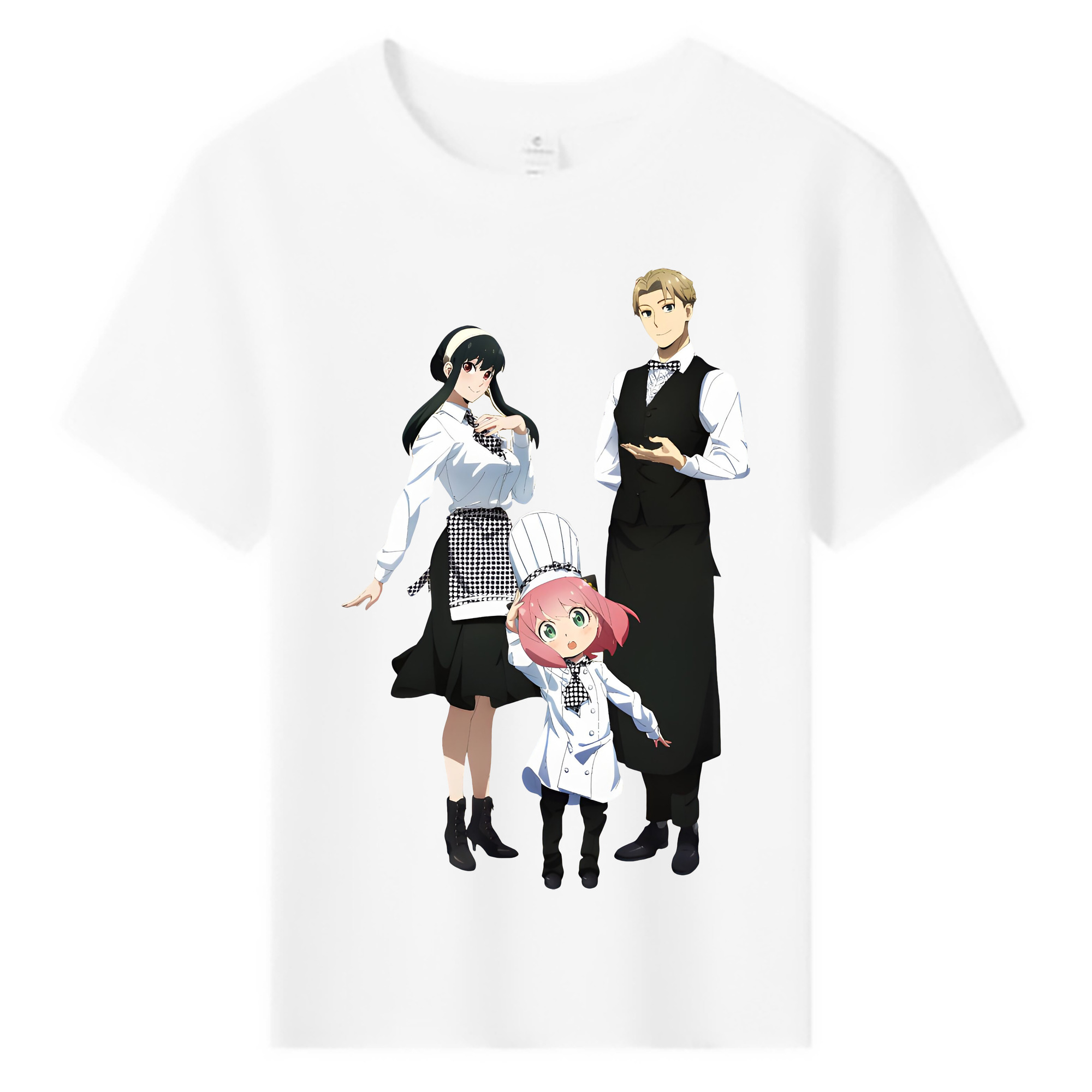 （画像用） SPY×FAMILY间谍家家酒 綿100％キッズTシャツ（フロントプリント）