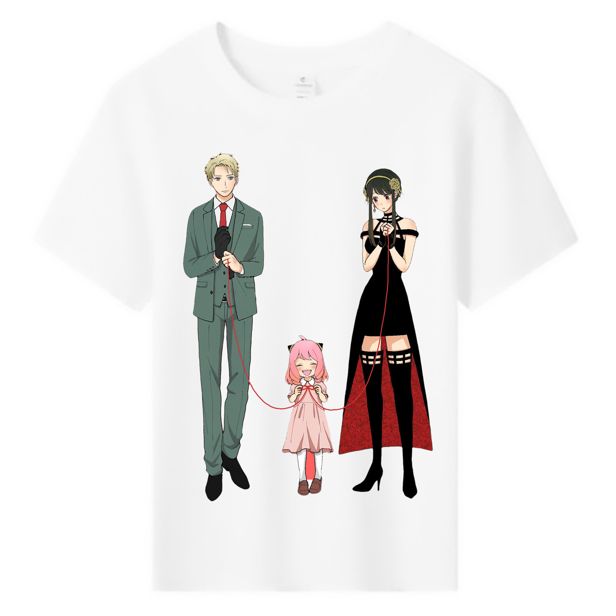 （画像用） SPY×FAMILY间谍家家酒 綿100％キッズTシャツ（フロントプリント）