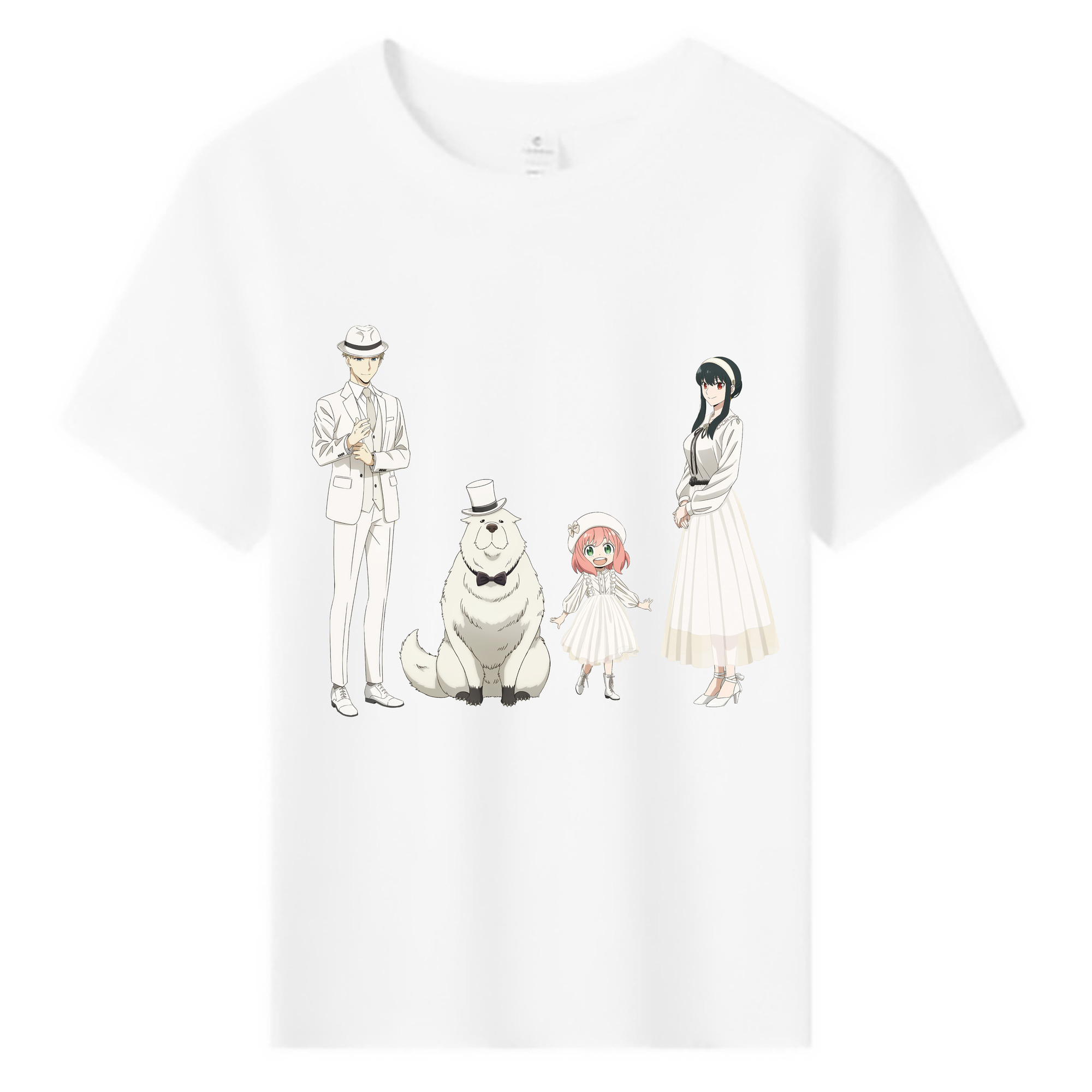 （画像用） SPY×FAMILY间谍家家酒 綿100％キッズTシャツ（フロントプリント）