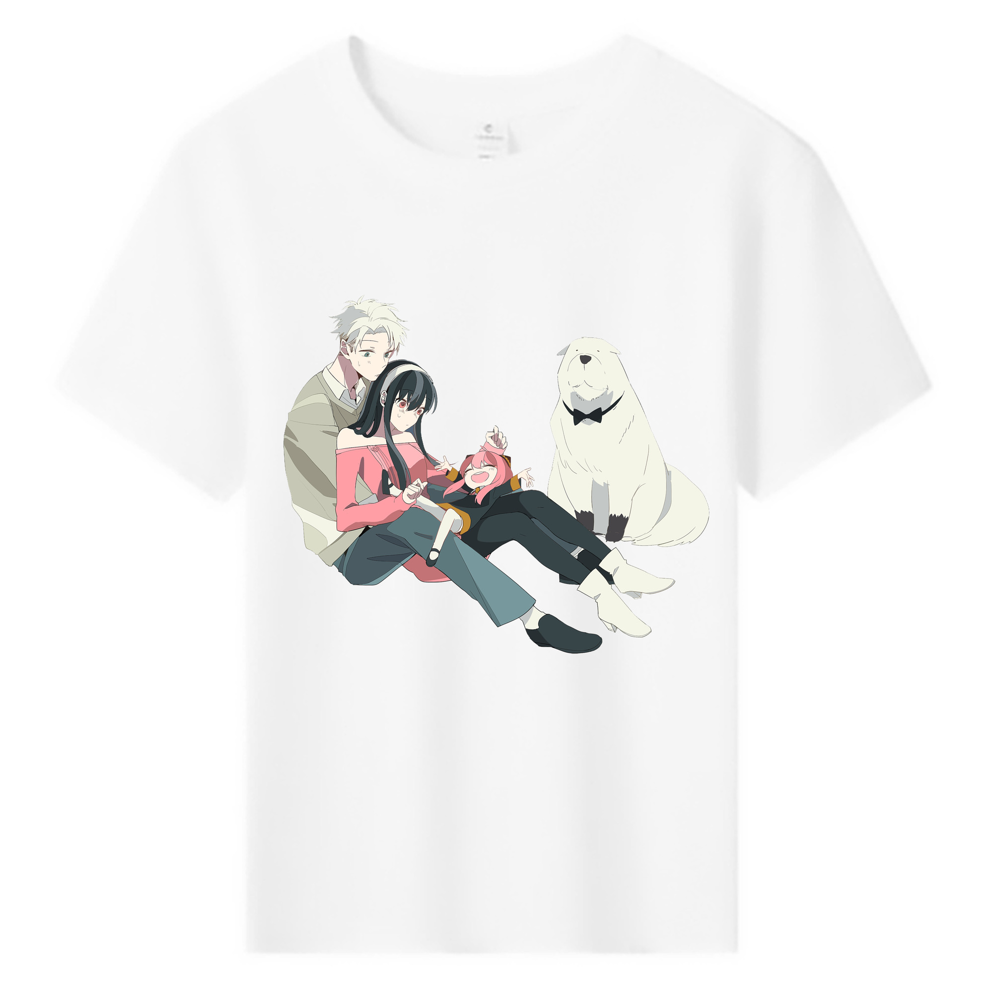 （画像用） SPY×FAMILY间谍家家酒 綿100％キッズTシャツ（フロントプリント）