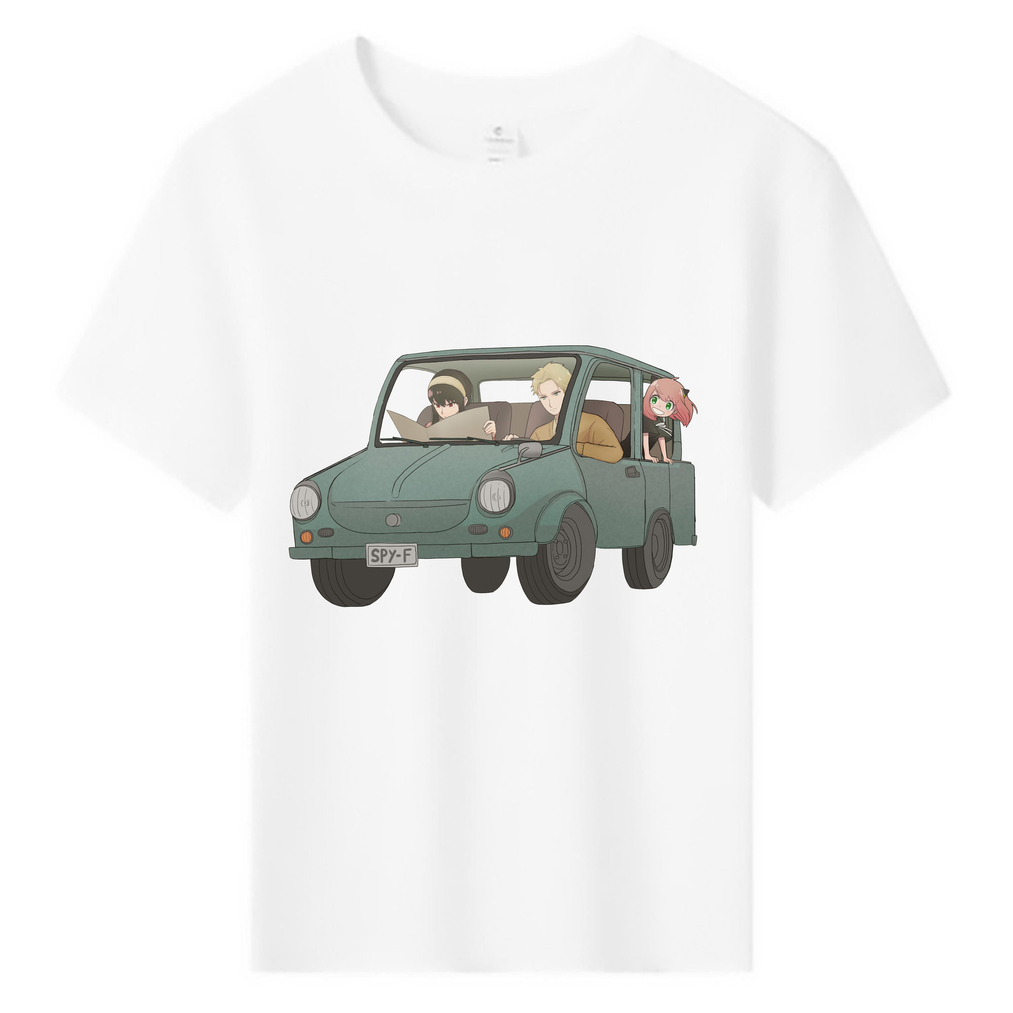 （画像用） SPY×FAMILY间谍家家酒 綿100％キッズTシャツ（フロントプリント）