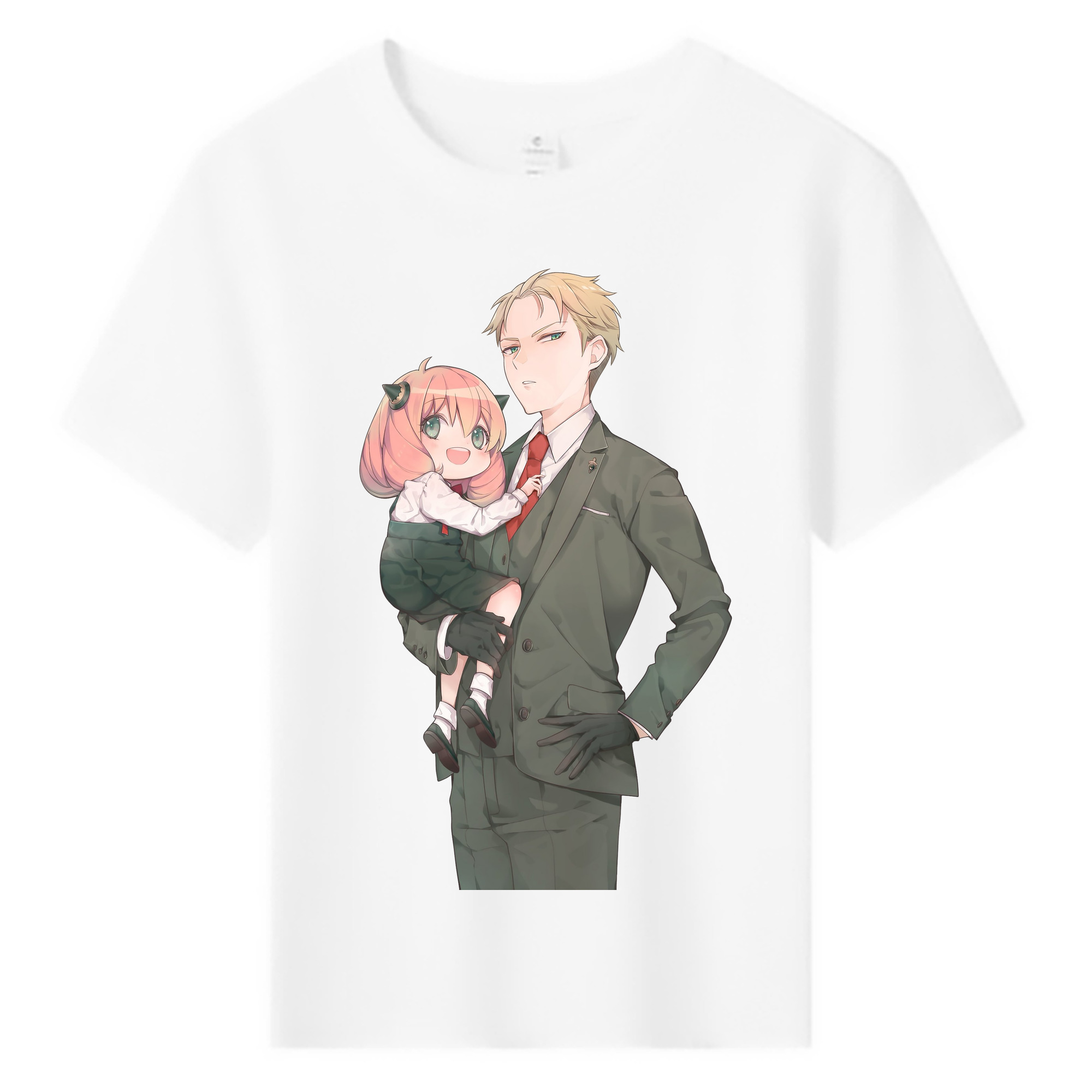 （画像用） SPY×FAMILY间谍家家酒 綿100％キッズTシャツ（フロントプリント）