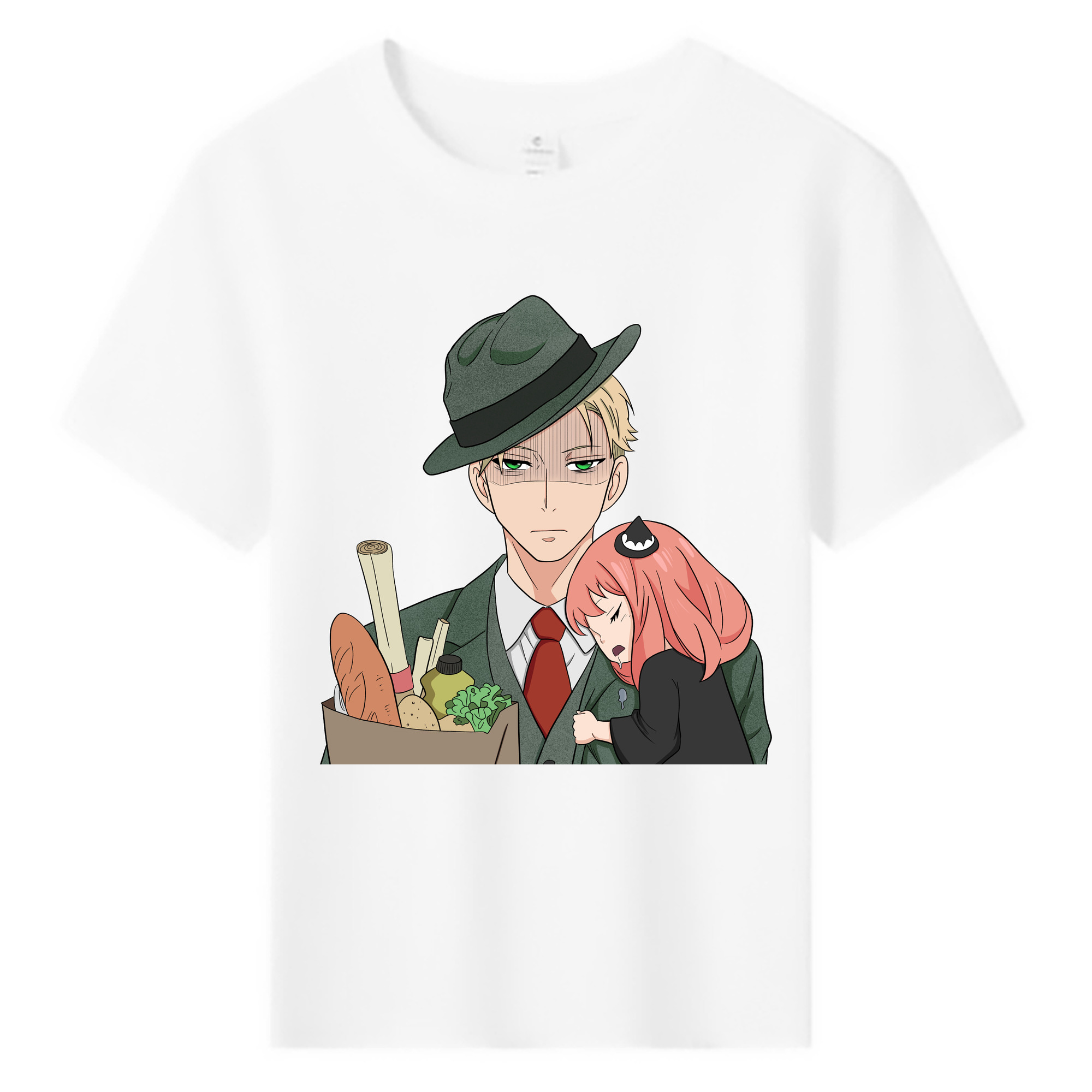 （画像用） SPY×FAMILY间谍家家酒 綿100％キッズTシャツ（フロントプリント）