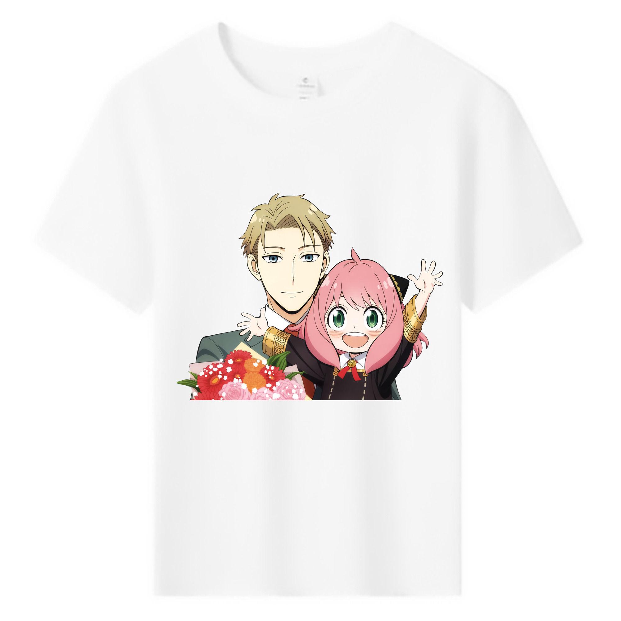 （画像用） SPY×FAMILY间谍家家酒 綿100％キッズTシャツ（フロントプリント）
