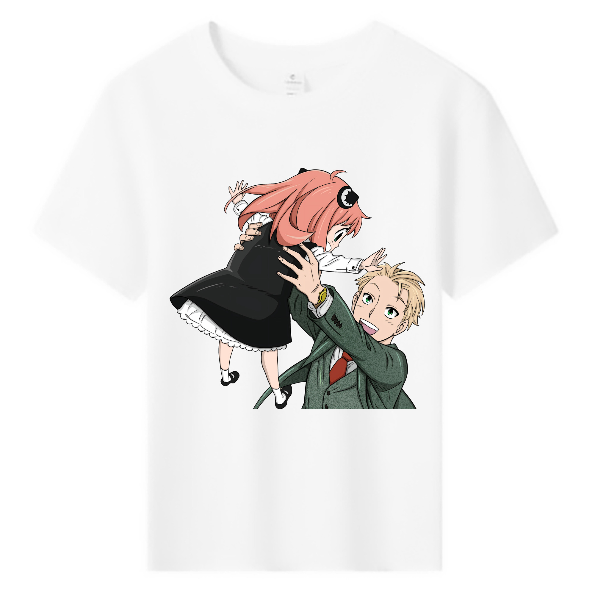 （画像用） SPY×FAMILY间谍家家酒 綿100％キッズTシャツ（フロントプリント）