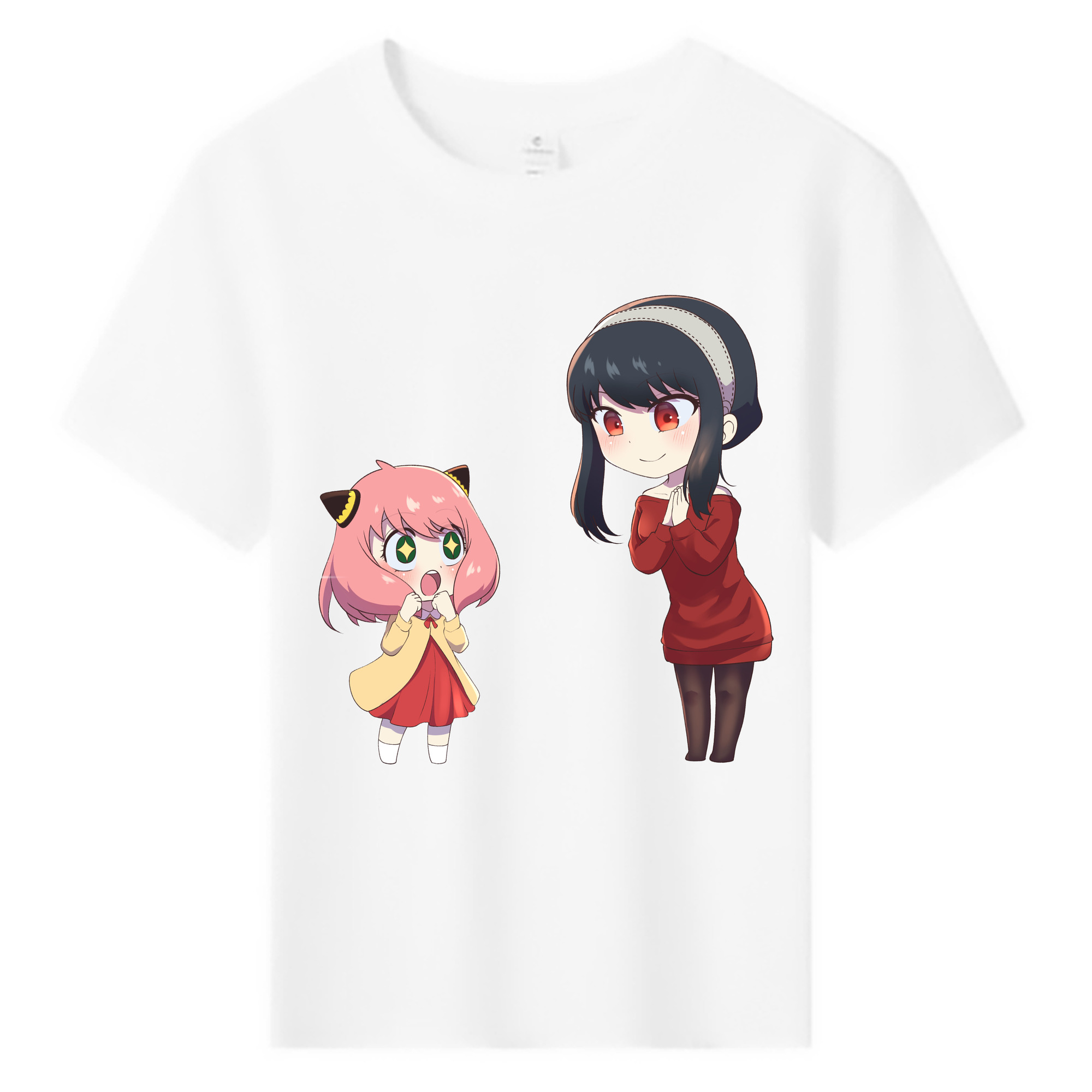 （画像用） SPY×FAMILY间谍家家酒 綿100％キッズTシャツ（フロントプリント）