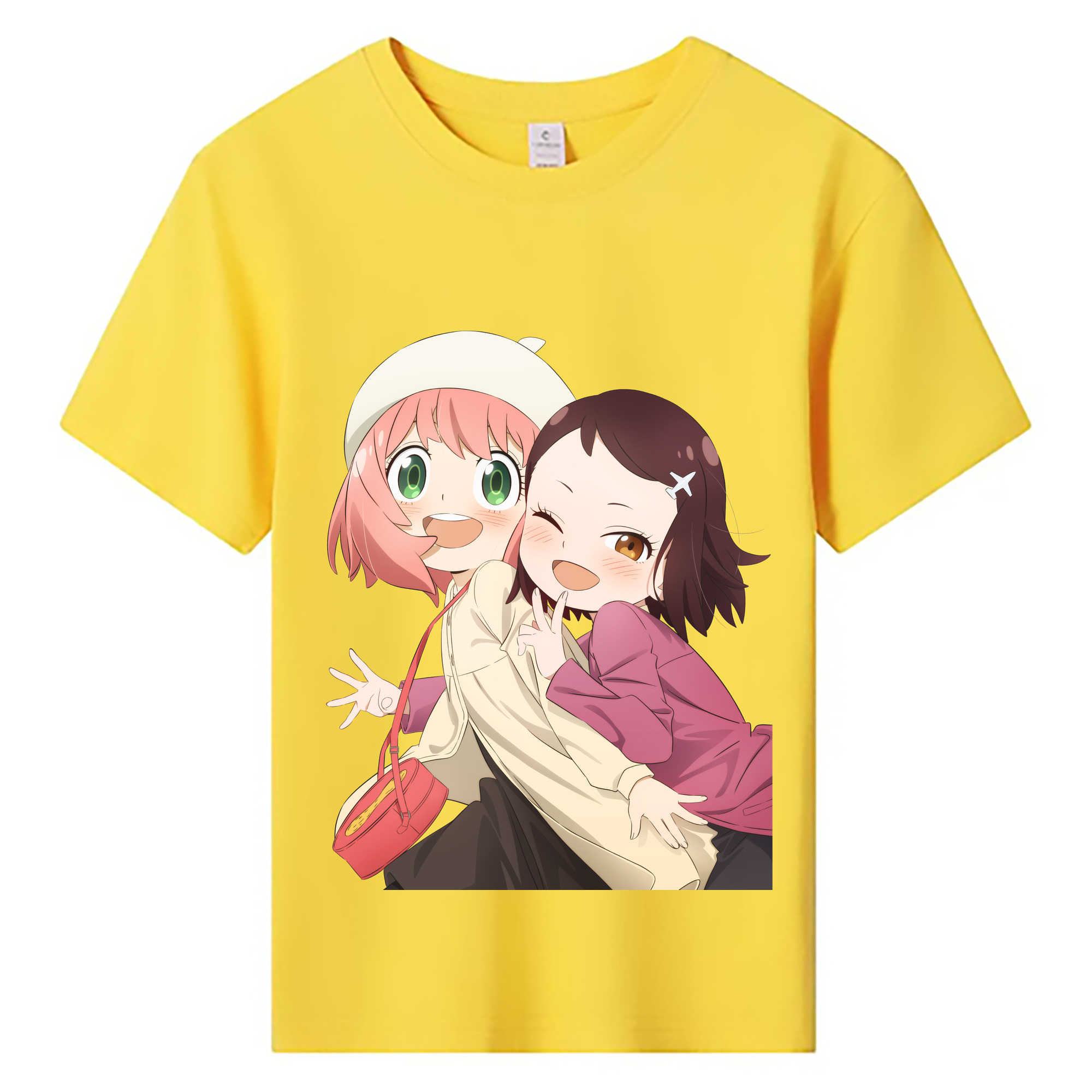 （画像用） SPY×FAMILY间谍家家酒 綿100％キッズTシャツ（フロントプリント）