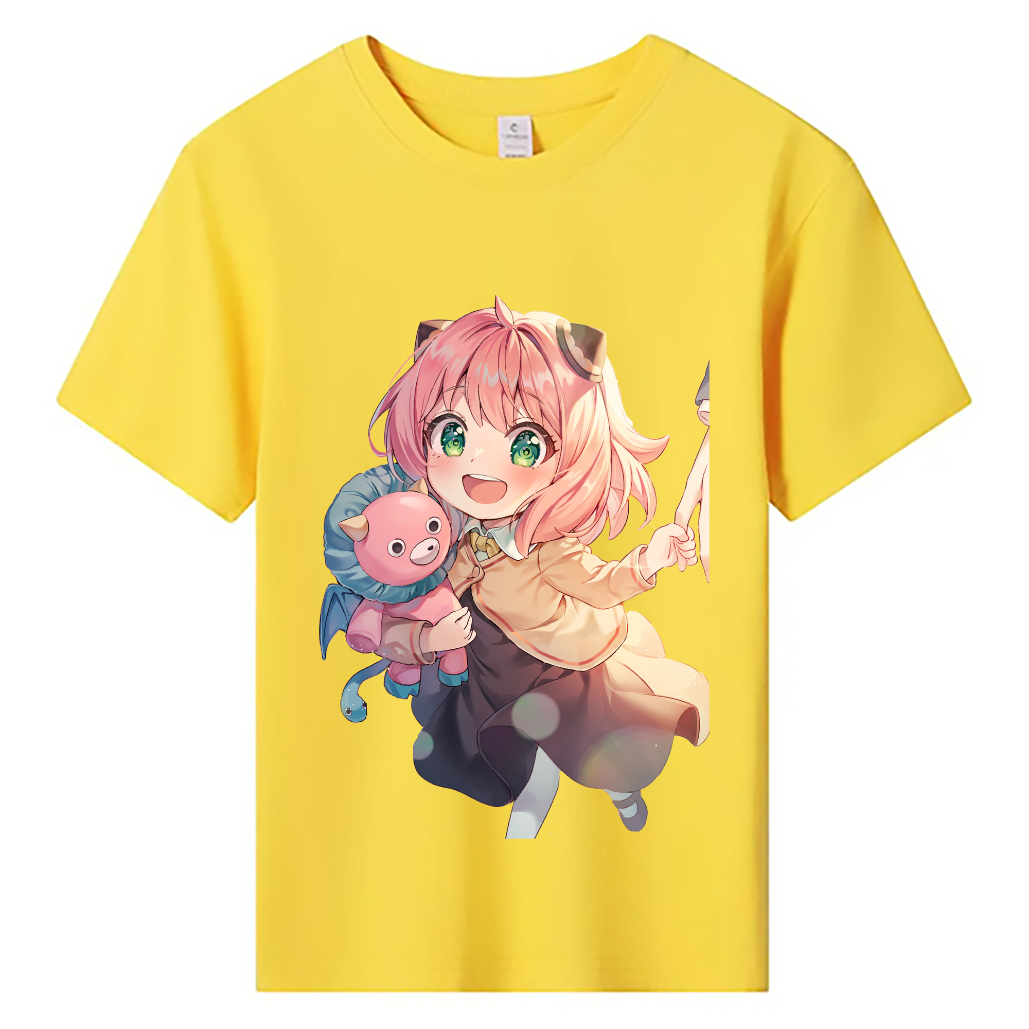 （画像用） SPY×FAMILY间谍家家酒 綿100％キッズTシャツ（フロントプリント）