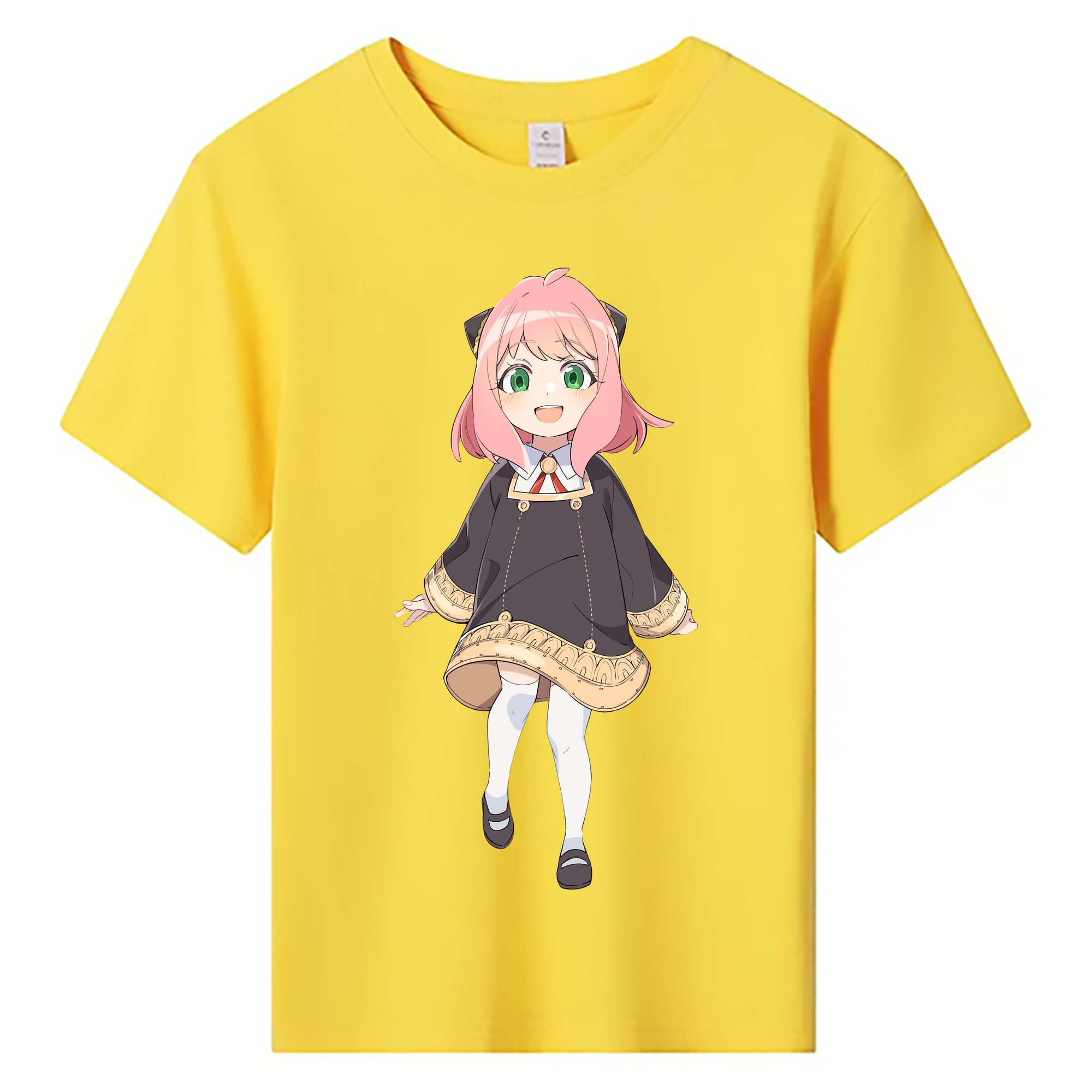 （画像用） SPY×FAMILY间谍家家酒 綿100％キッズTシャツ（フロントプリント）