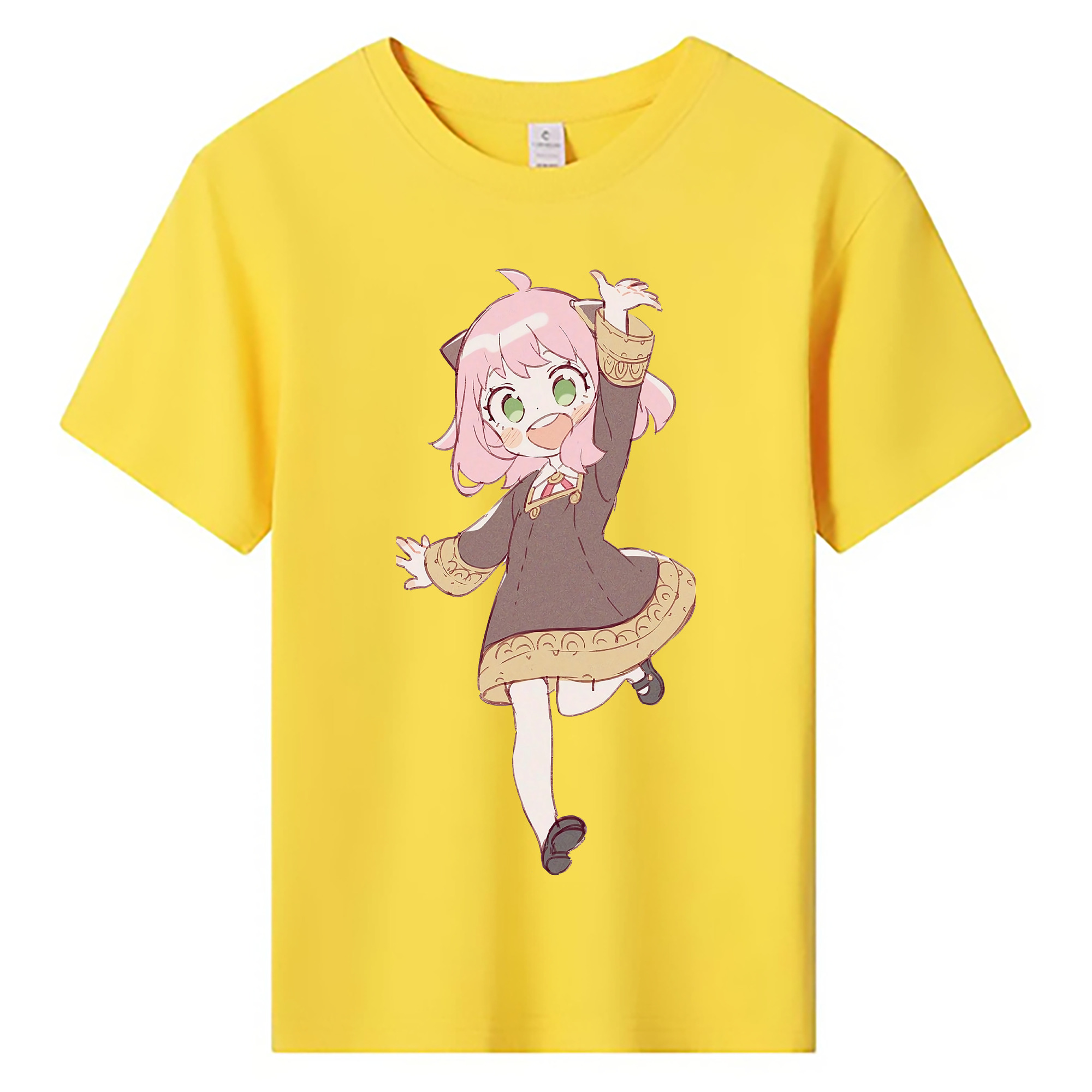 （画像用） SPY×FAMILY间谍家家酒 綿100％キッズTシャツ（フロントプリント）