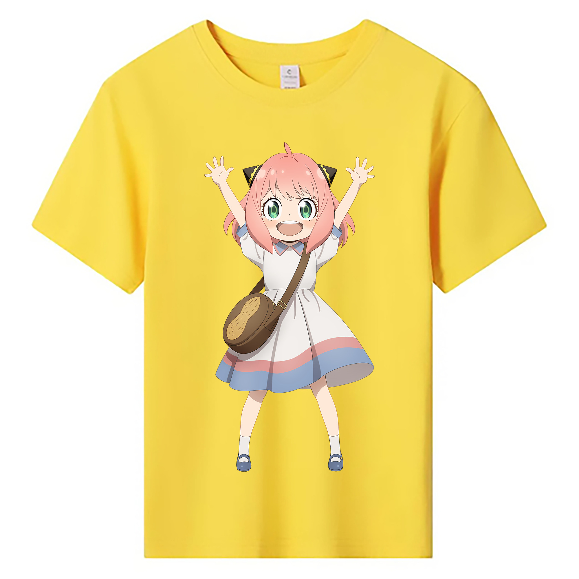 （画像用） SPY×FAMILY间谍家家酒 綿100％キッズTシャツ（フロントプリント）