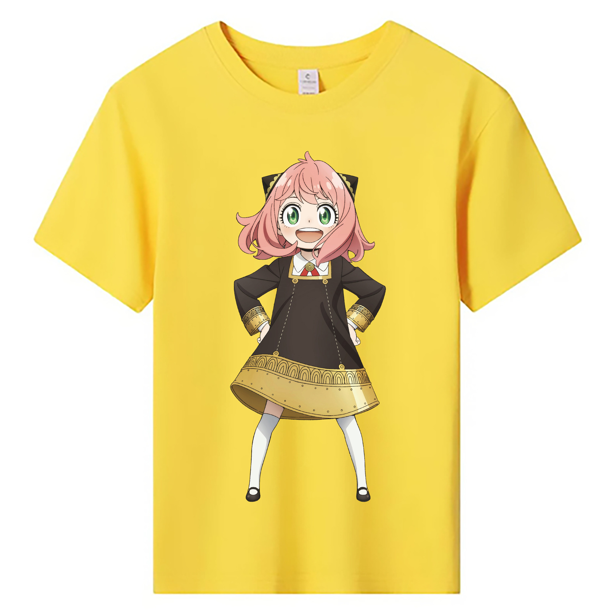 （画像用） SPY×FAMILY间谍家家酒 綿100％キッズTシャツ（フロントプリント）