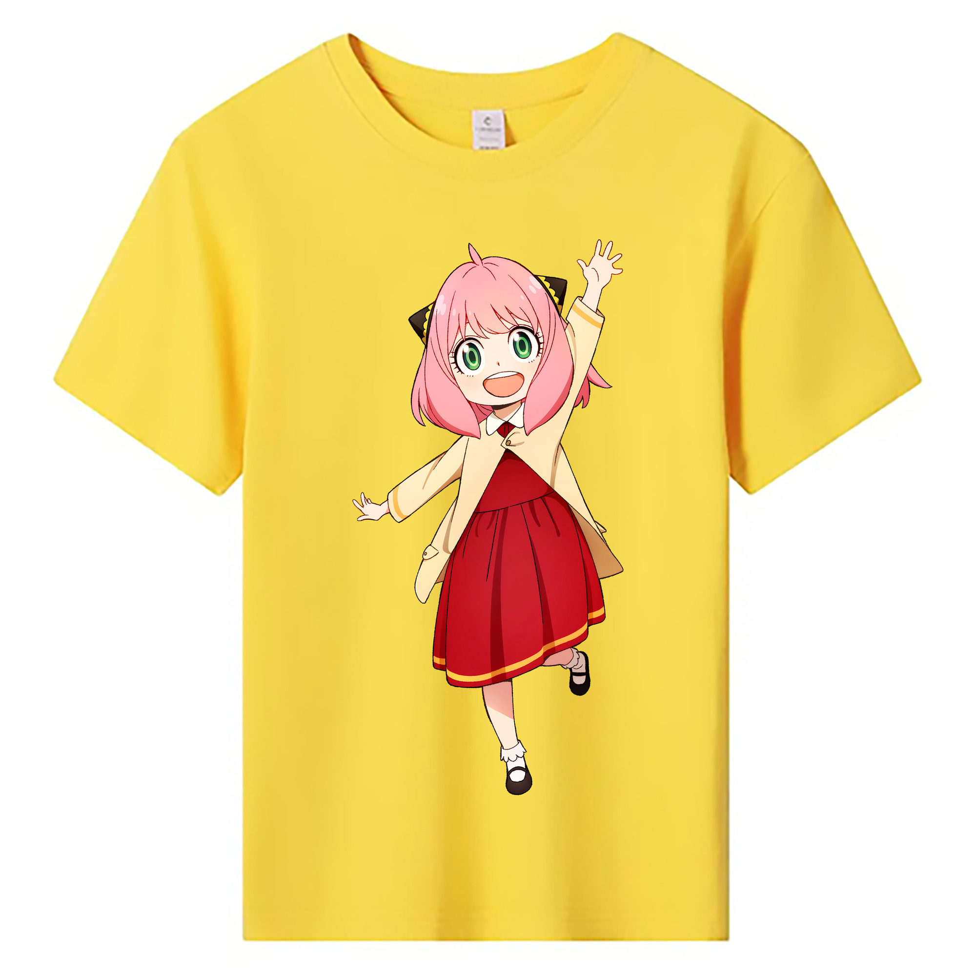 （画像用） SPY×FAMILY间谍家家酒 綿100％キッズTシャツ（フロントプリント）