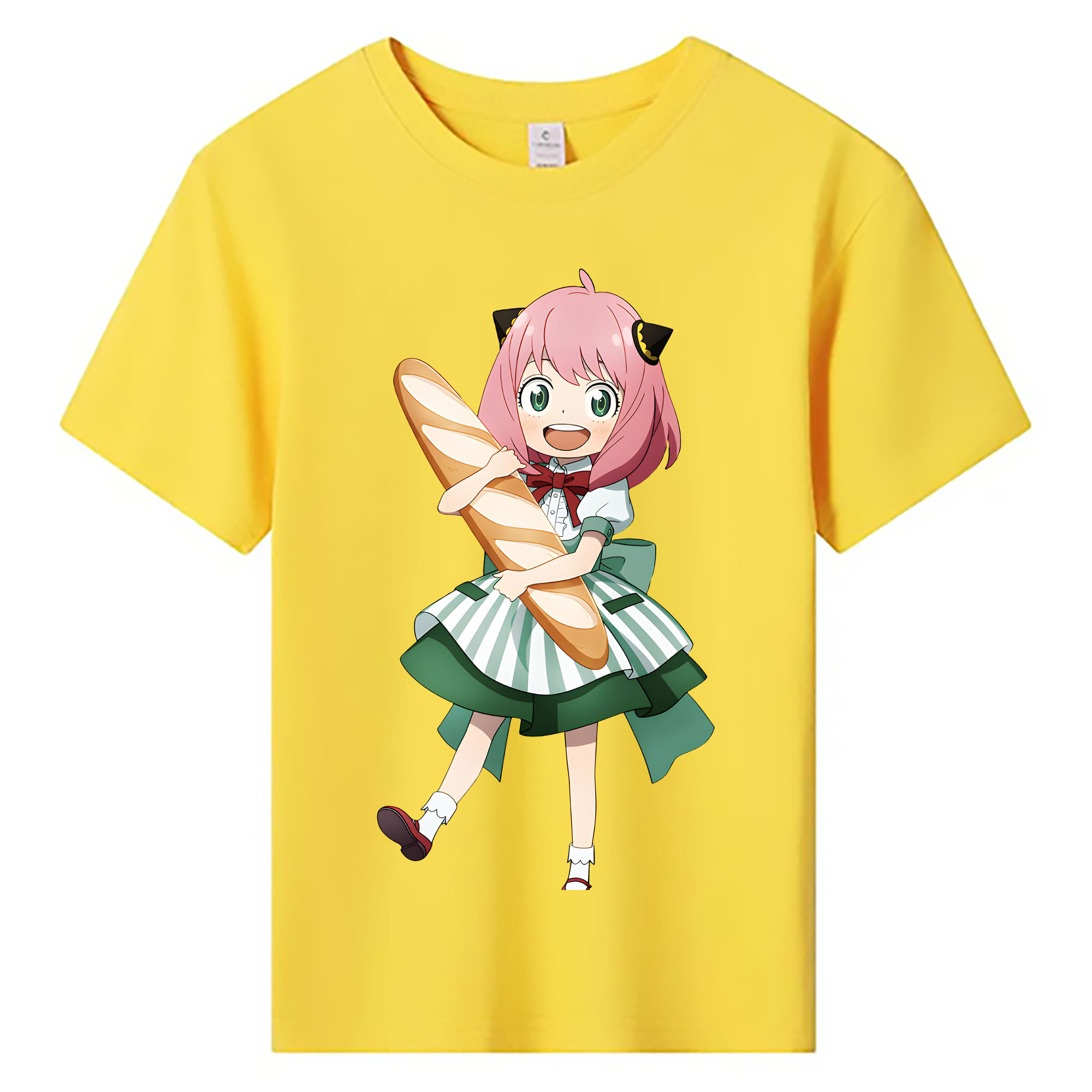 （画像用） SPY×FAMILY间谍家家酒 綿100％キッズTシャツ（フロントプリント）