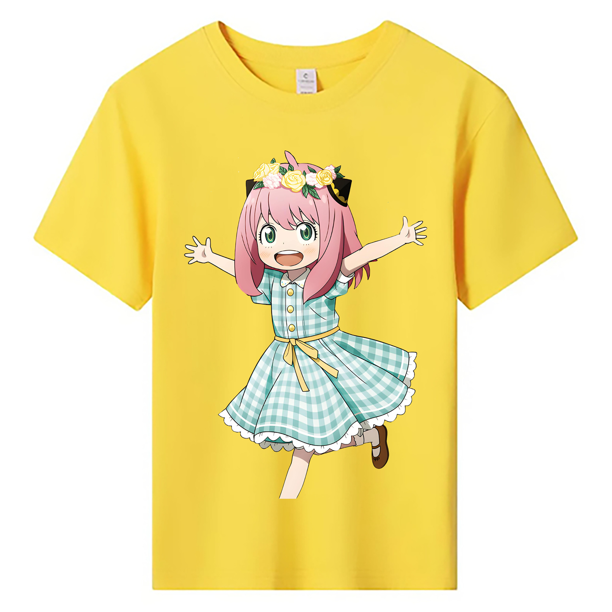 （画像用） SPY×FAMILY间谍家家酒 綿100％キッズTシャツ（フロントプリント）