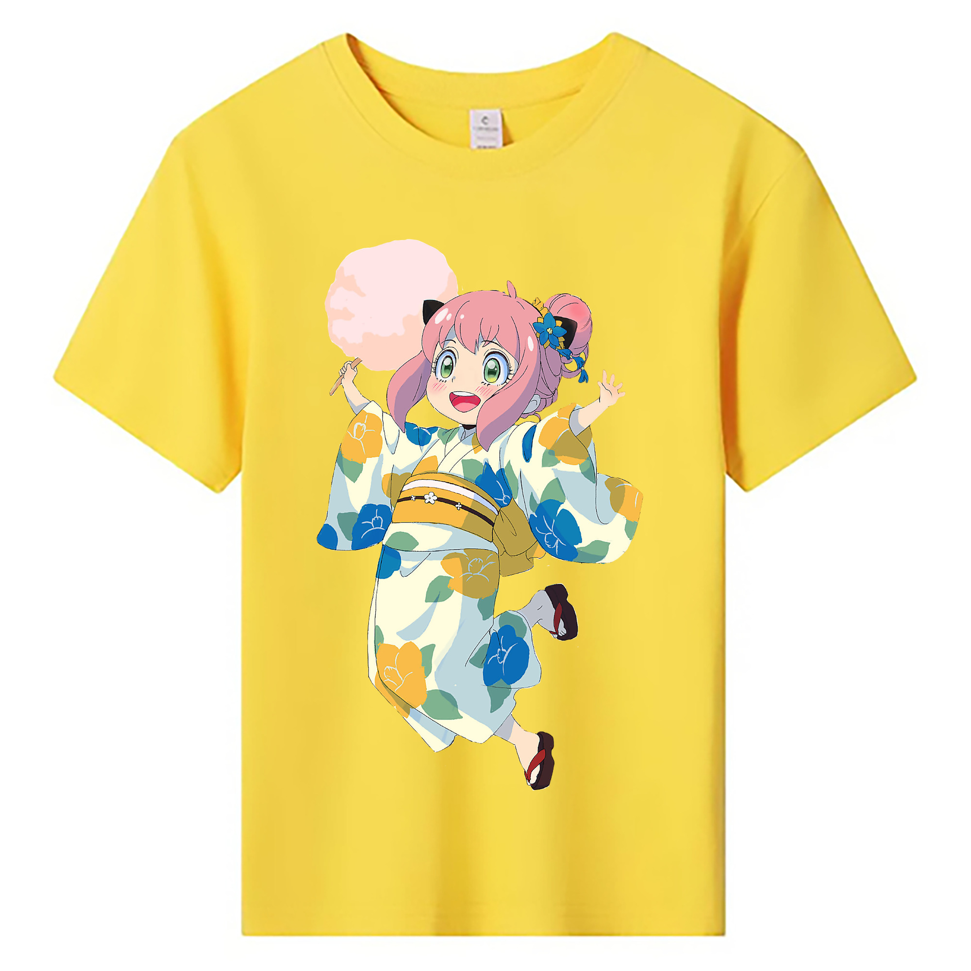 （画像用） SPY×FAMILY间谍家家酒 綿100％キッズTシャツ（フロントプリント）