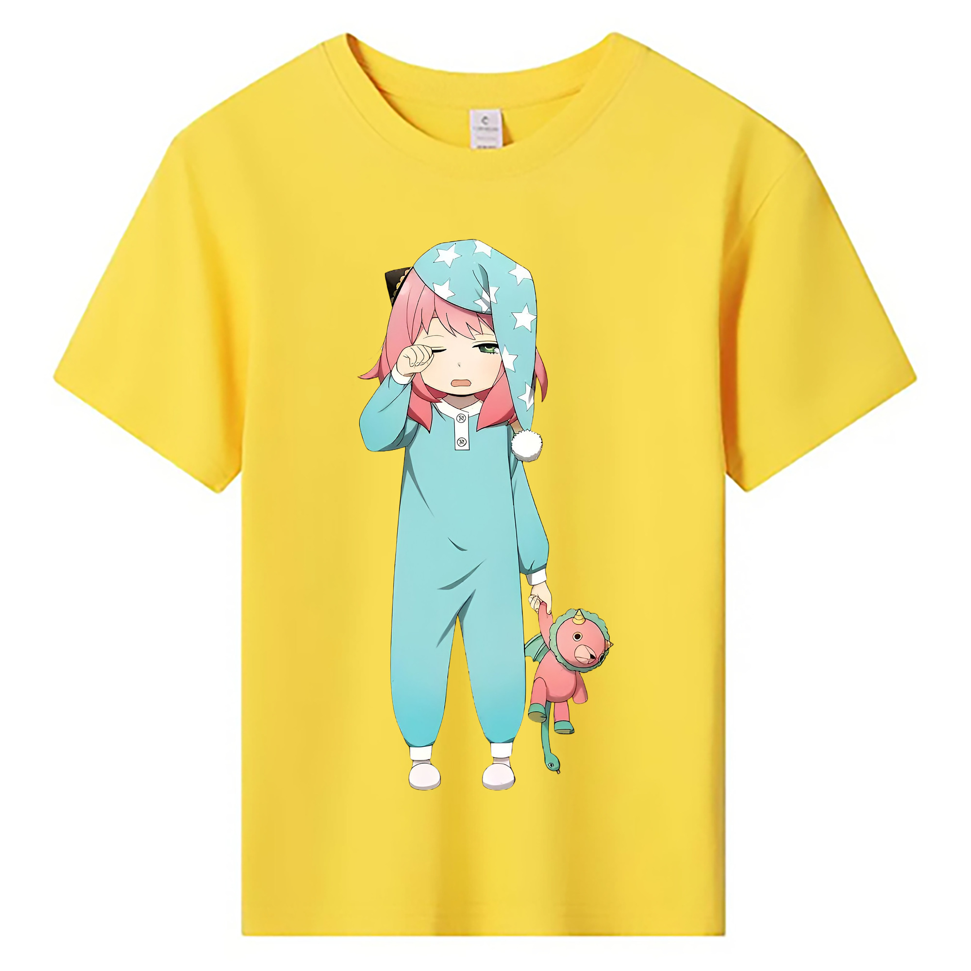 （画像用） SPY×FAMILY间谍家家酒 綿100％キッズTシャツ（フロントプリント）