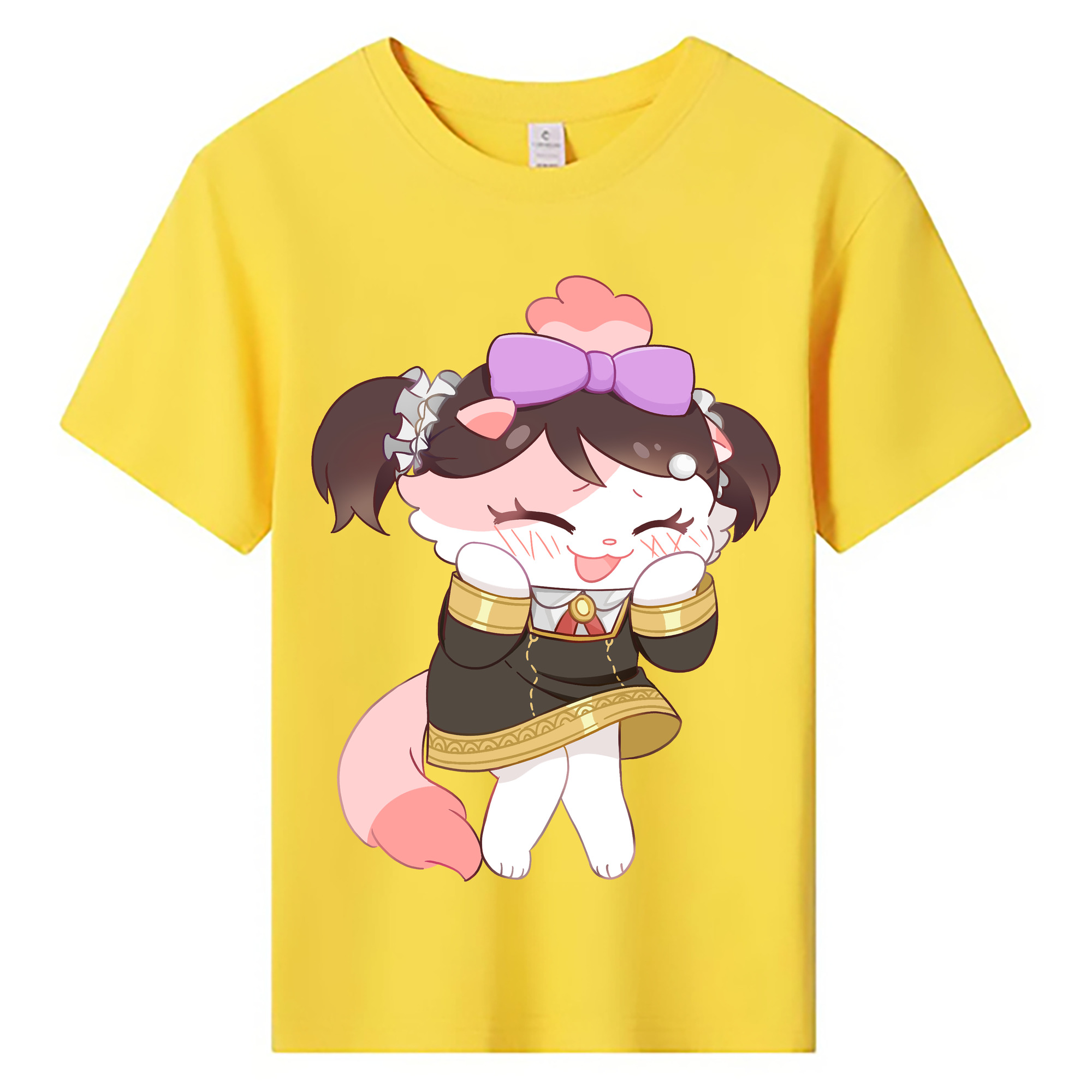（画像用） SPY×FAMILY间谍家家酒 綿100％キッズTシャツ（フロントプリント）