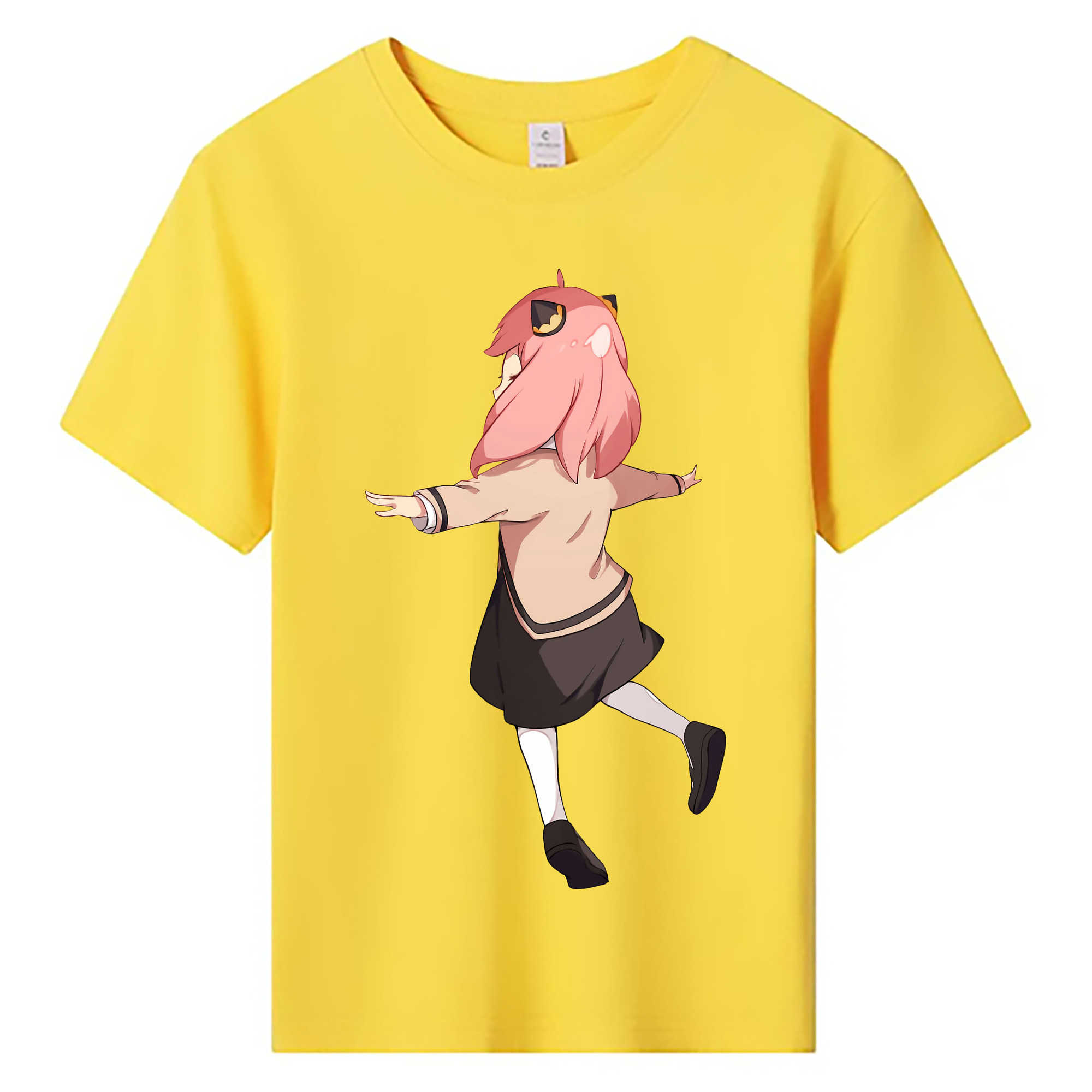 （画像用） SPY×FAMILY间谍家家酒 綿100％キッズTシャツ（フロントプリント）