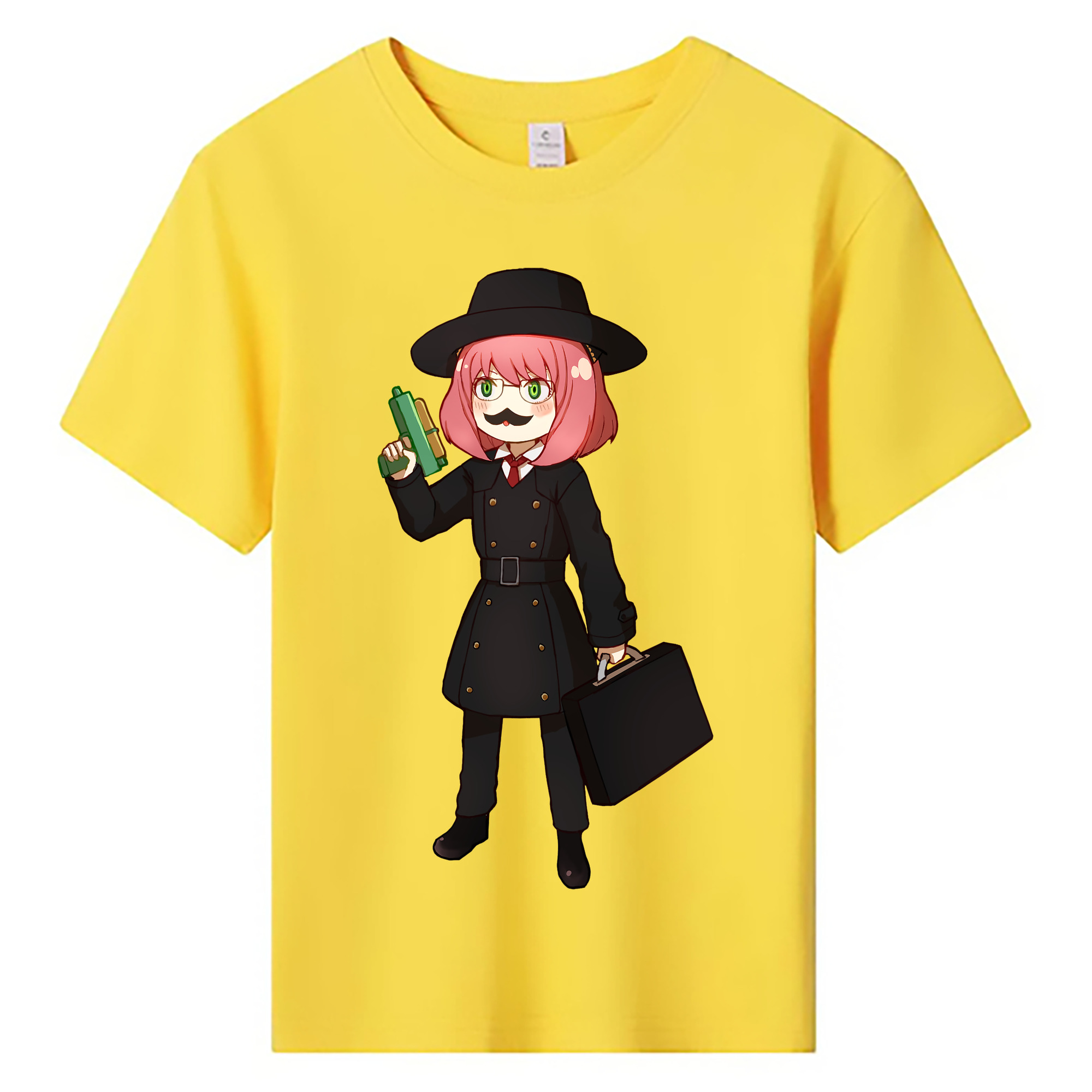（画像用） SPY×FAMILY间谍家家酒 綿100％キッズTシャツ（フロントプリント）
