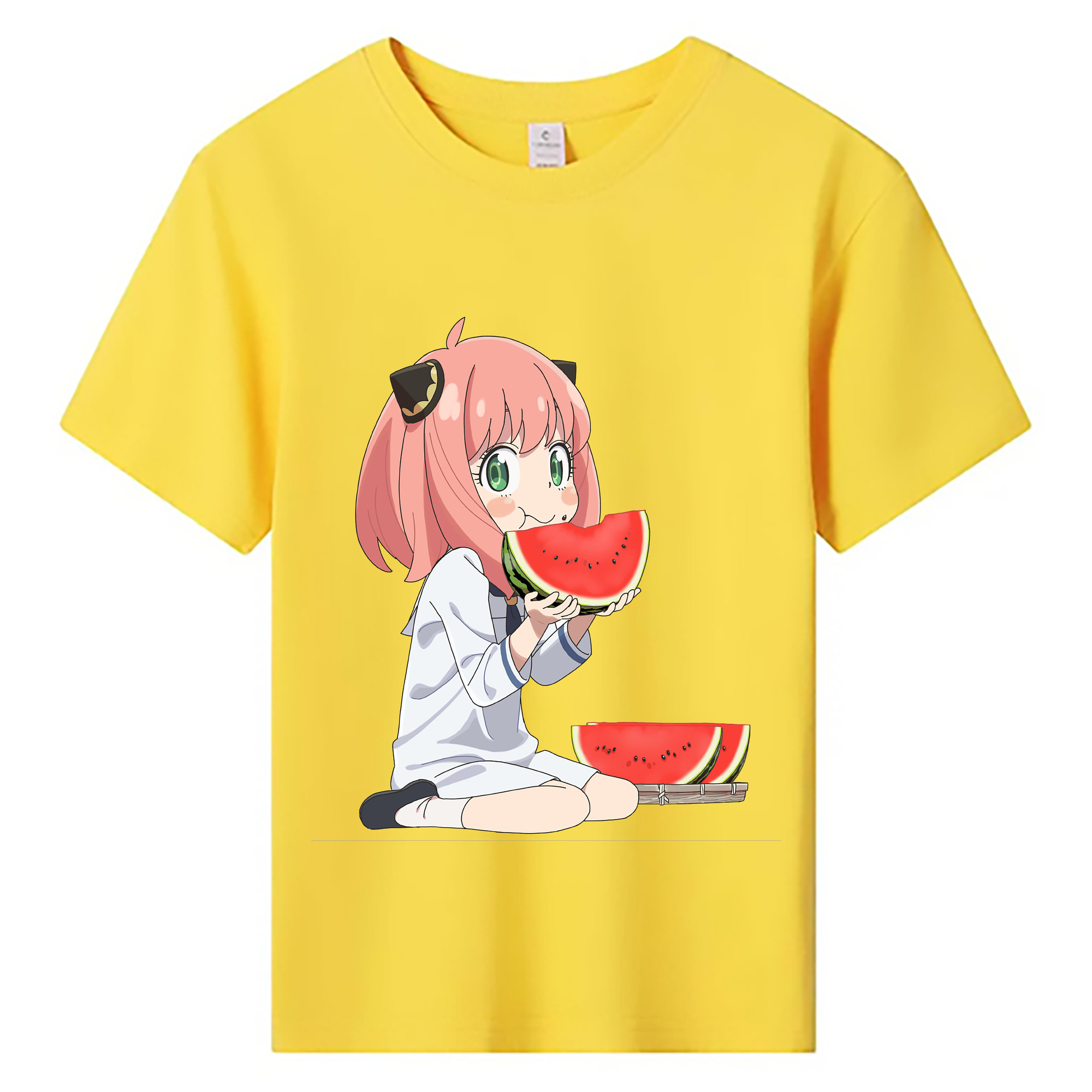（画像用） SPY×FAMILY间谍家家酒 綿100％キッズTシャツ（フロントプリント）