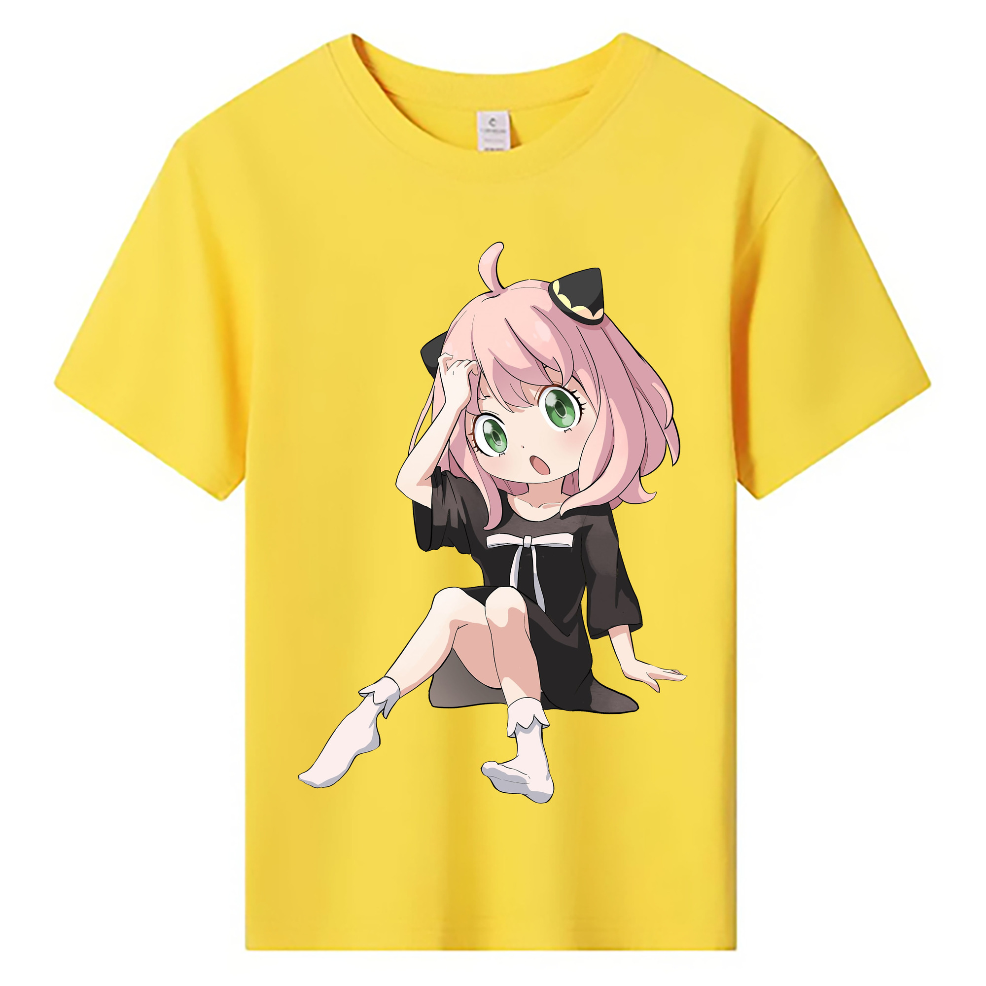 （画像用） SPY×FAMILY间谍家家酒 綿100％キッズTシャツ（フロントプリント）