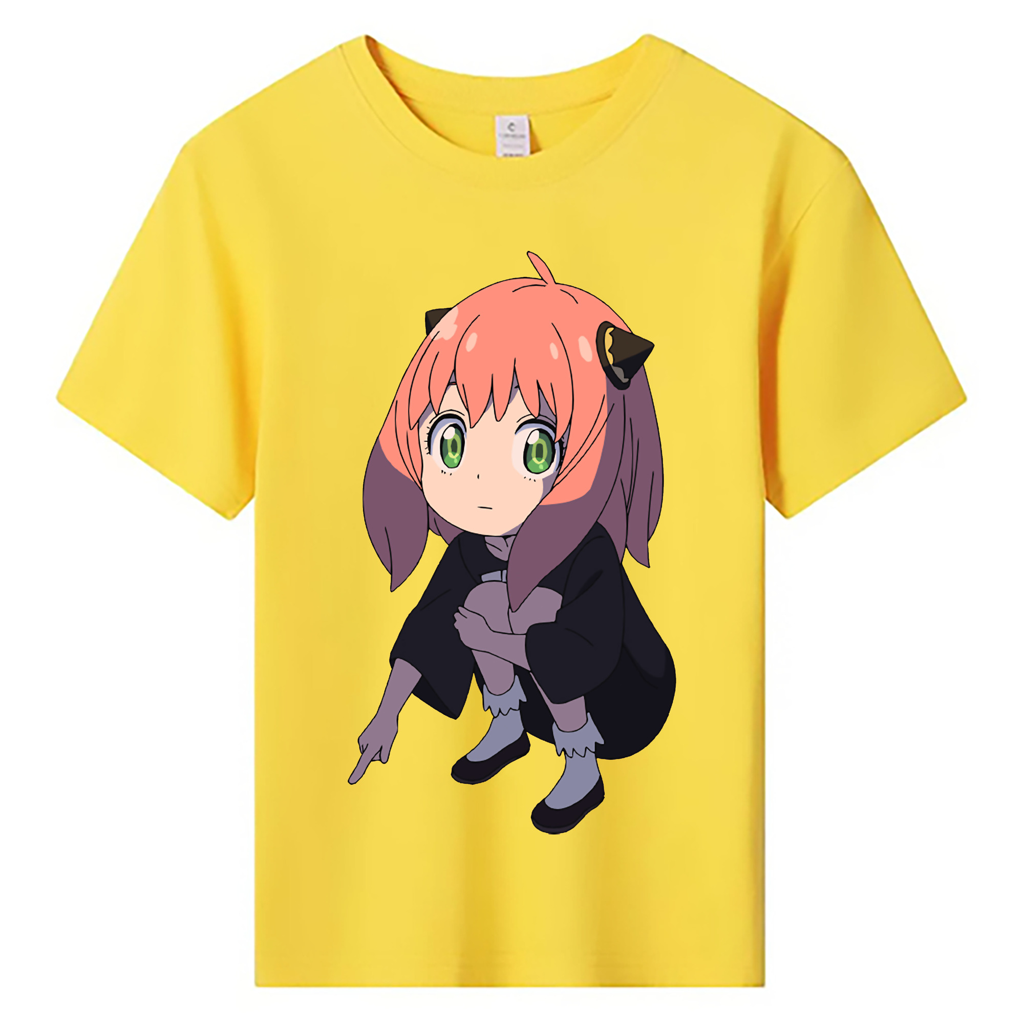 （画像用） SPY×FAMILY间谍家家酒 綿100％キッズTシャツ（フロントプリント）