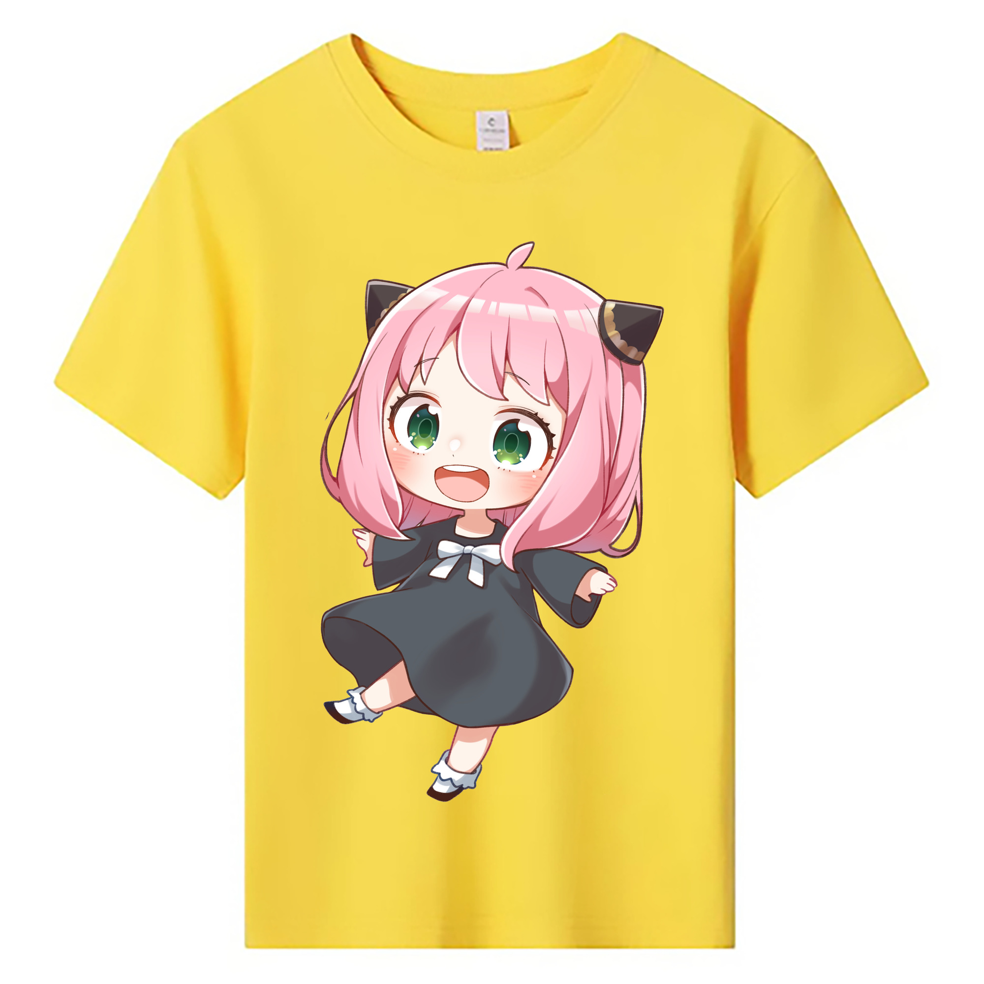 （画像用） SPY×FAMILY间谍家家酒 綿100％キッズTシャツ（フロントプリント）