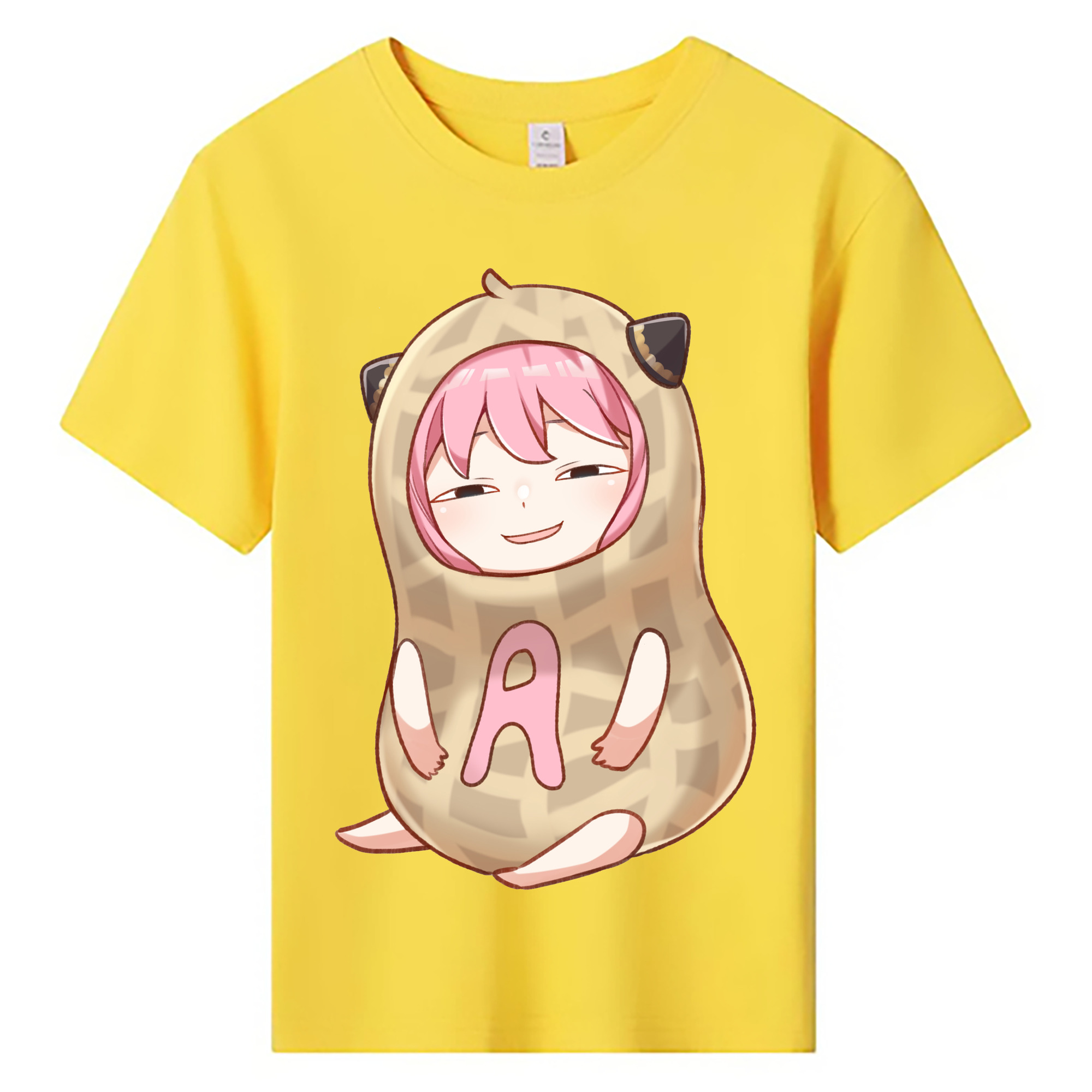 （画像用） SPY×FAMILY间谍家家酒 綿100％キッズTシャツ（フロントプリント）