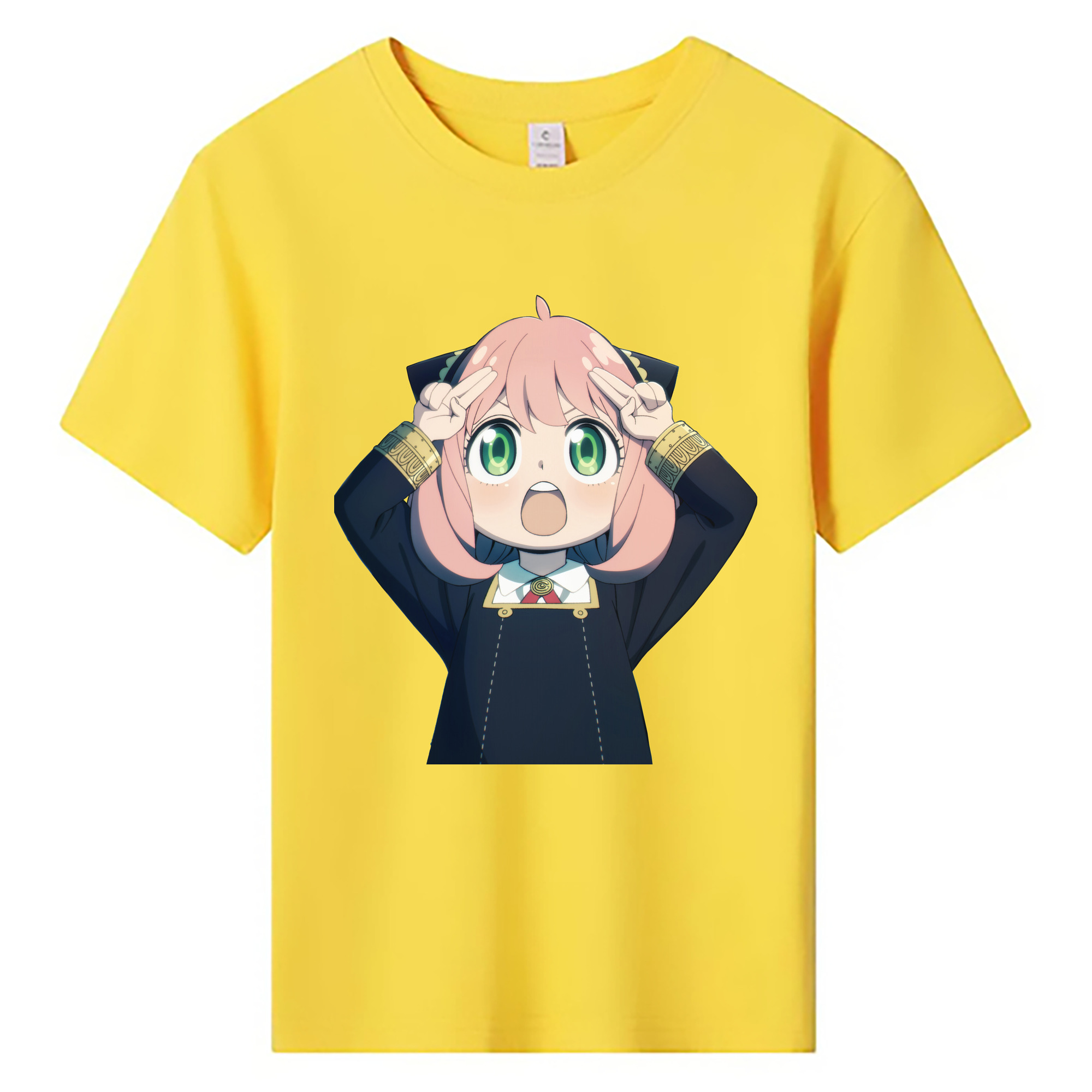 （画像用） SPY×FAMILY间谍家家酒 綿100％キッズTシャツ（フロントプリント）