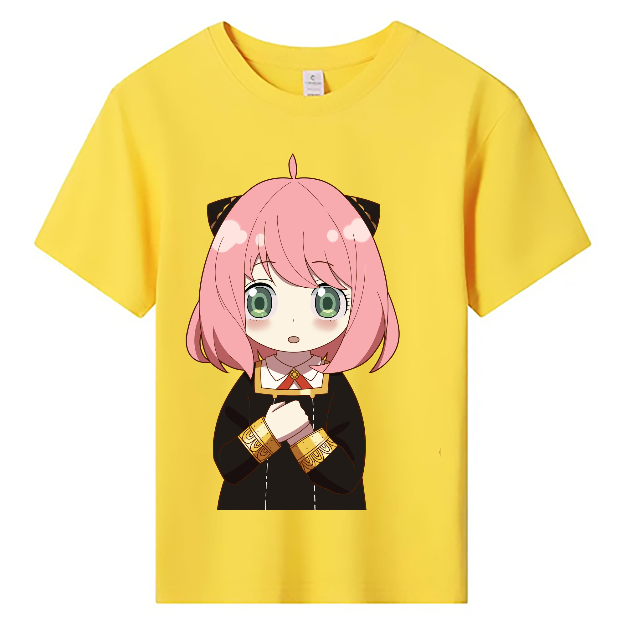 （画像用） SPY×FAMILY间谍家家酒 綿100％キッズTシャツ（フロントプリント）