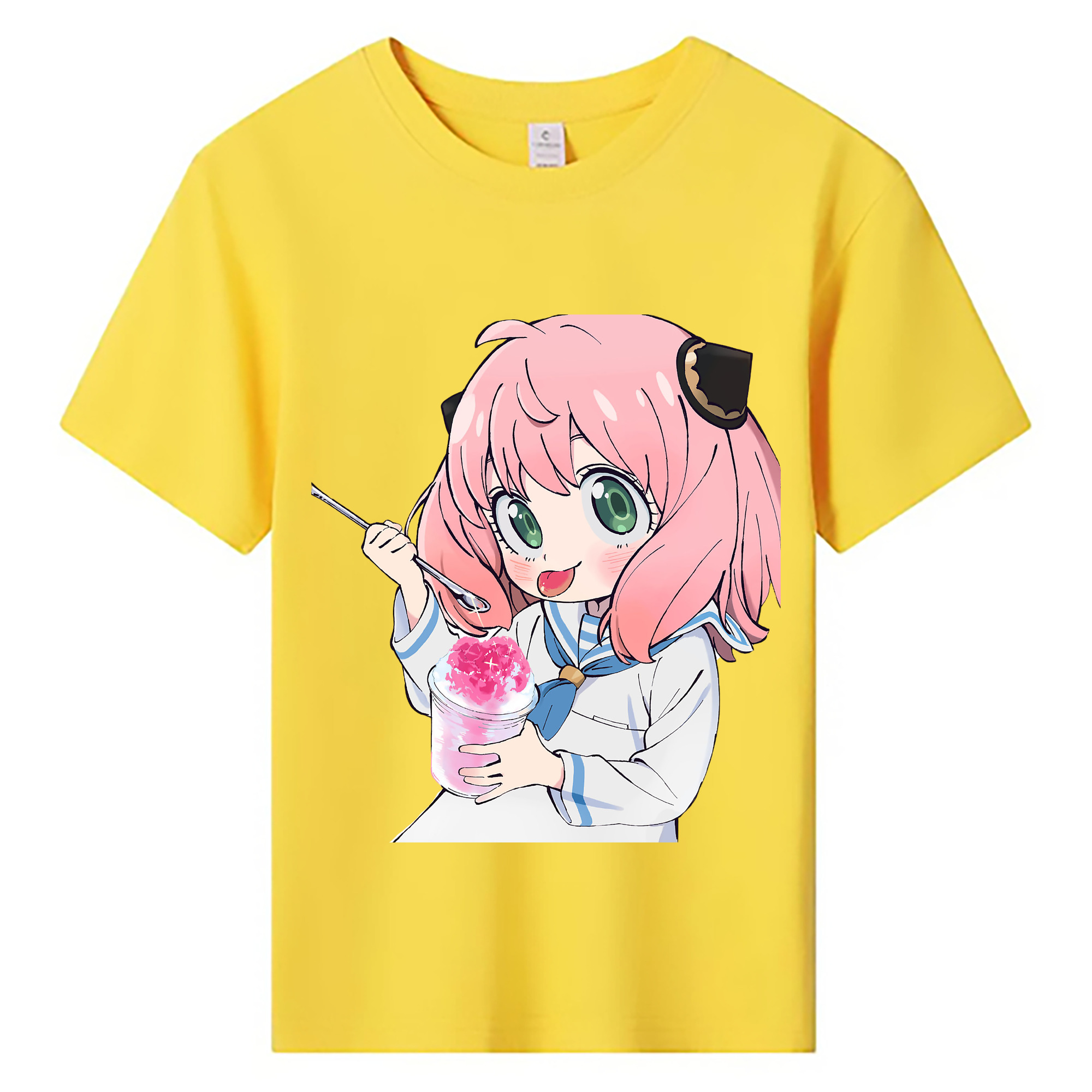 （画像用） SPY×FAMILY间谍家家酒 綿100％キッズTシャツ（フロントプリント）