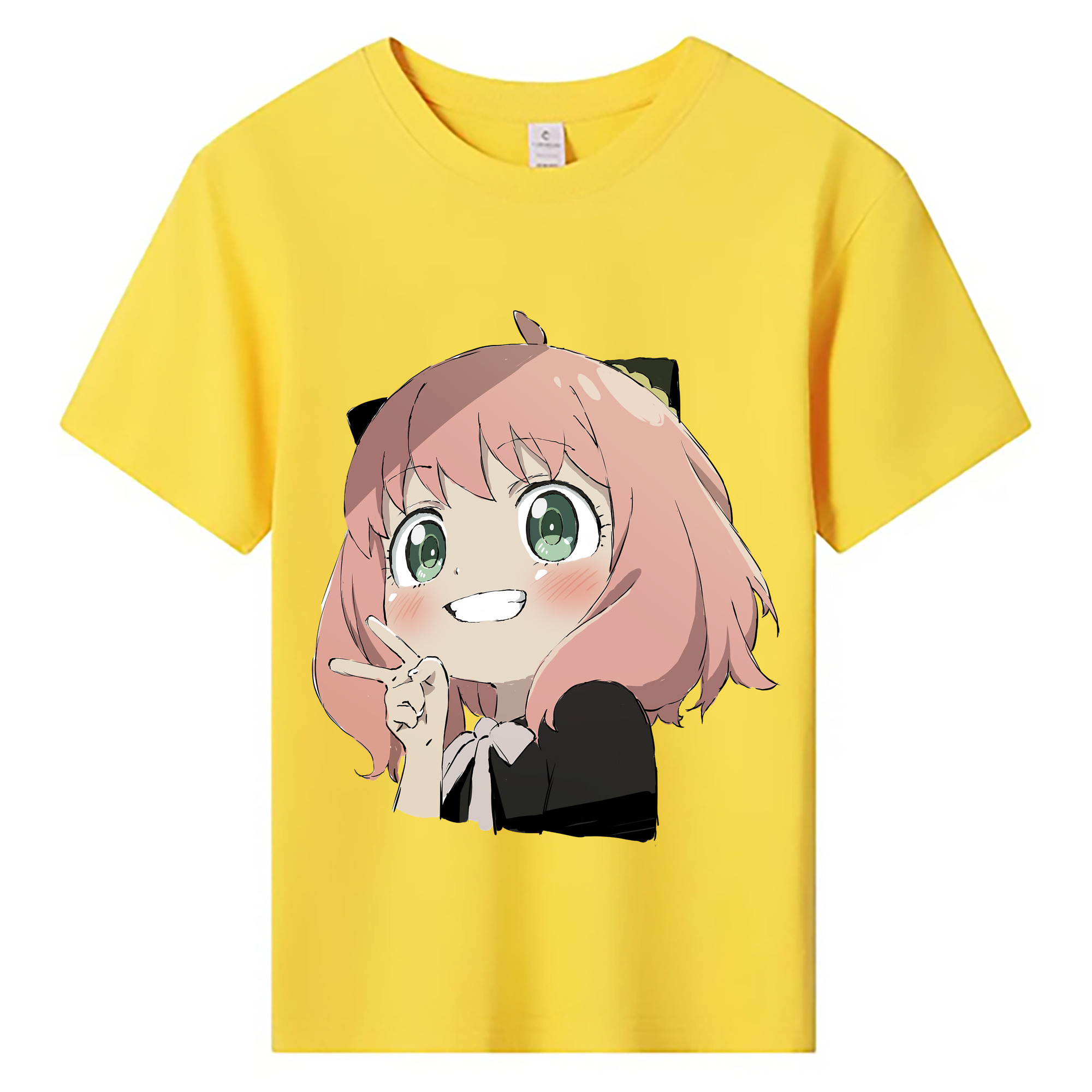 （画像用） SPY×FAMILY间谍家家酒 綿100％キッズTシャツ（フロントプリント）