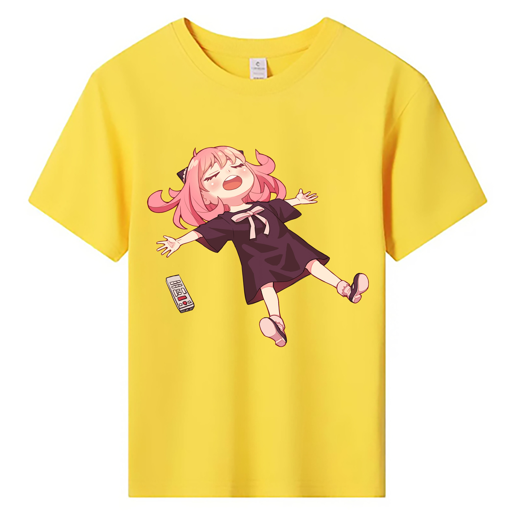 （画像用） SPY×FAMILY间谍家家酒 綿100％キッズTシャツ（フロントプリント）